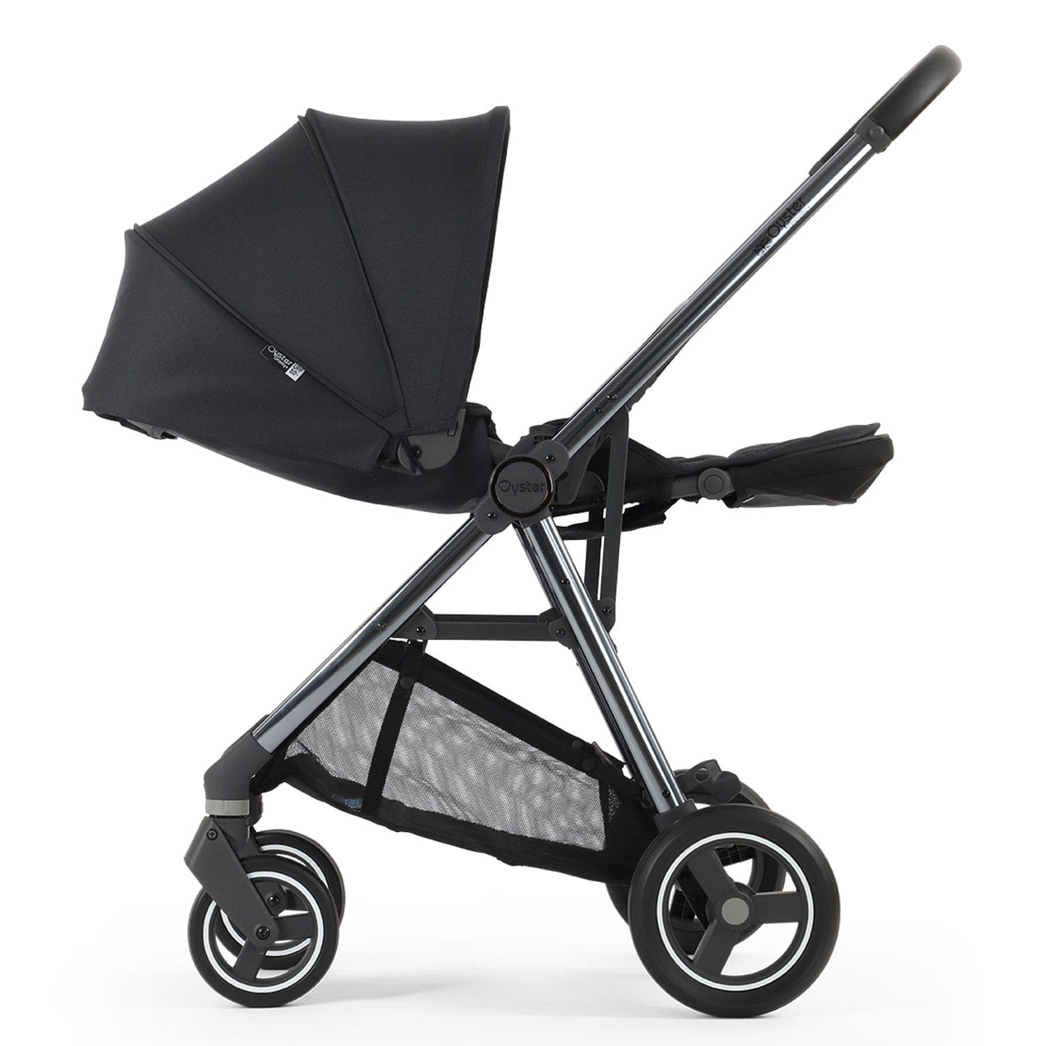 Oyster Gravity+ 5 Piece Bundle in Carbonite Baby Prams