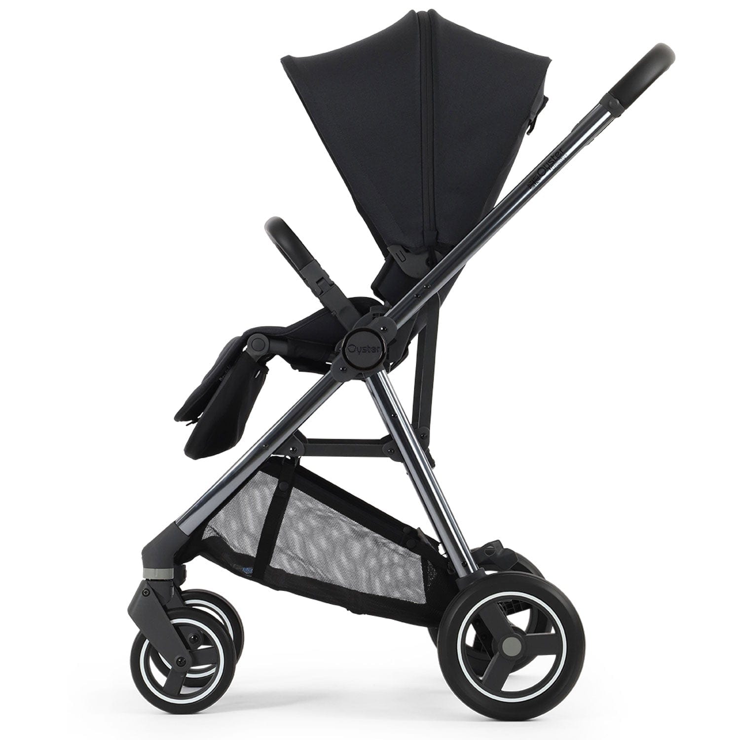 Oyster Gravity+ 5 Piece Bundle in Carbonite Baby Prams