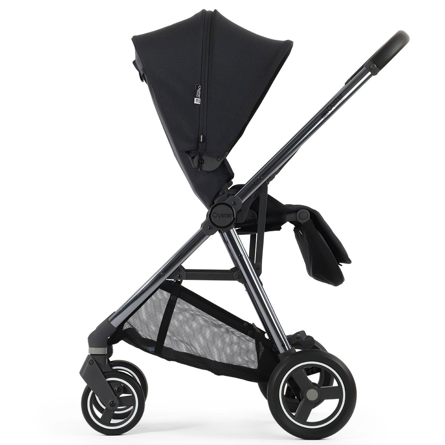 Oyster Gravity+ 5 Piece Bundle in Carbonite Baby Prams