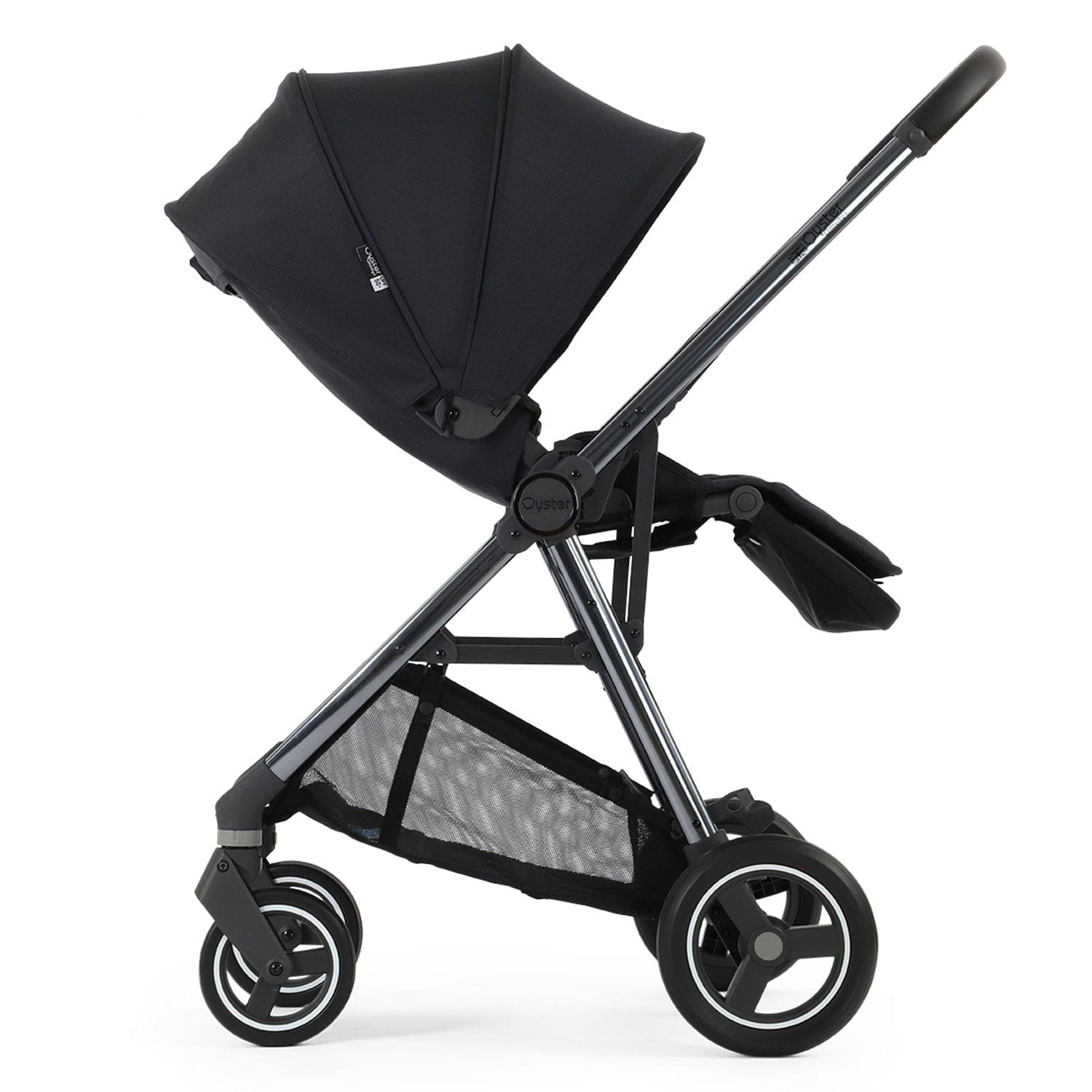 Oyster Gravity+ 5 Piece Bundle in Carbonite Baby Prams