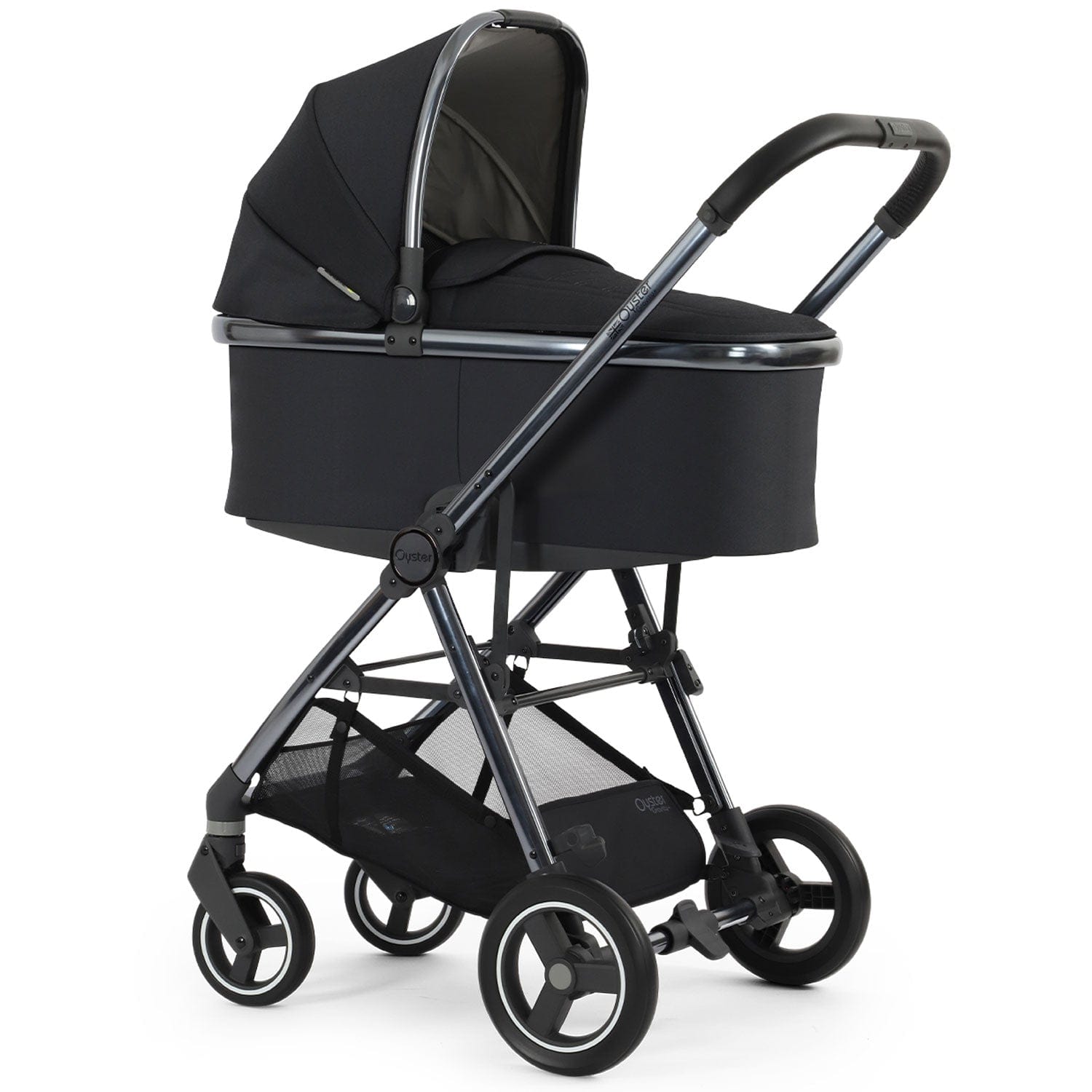 Oyster Gravity+ 5 Piece Bundle in Carbonite Baby Prams