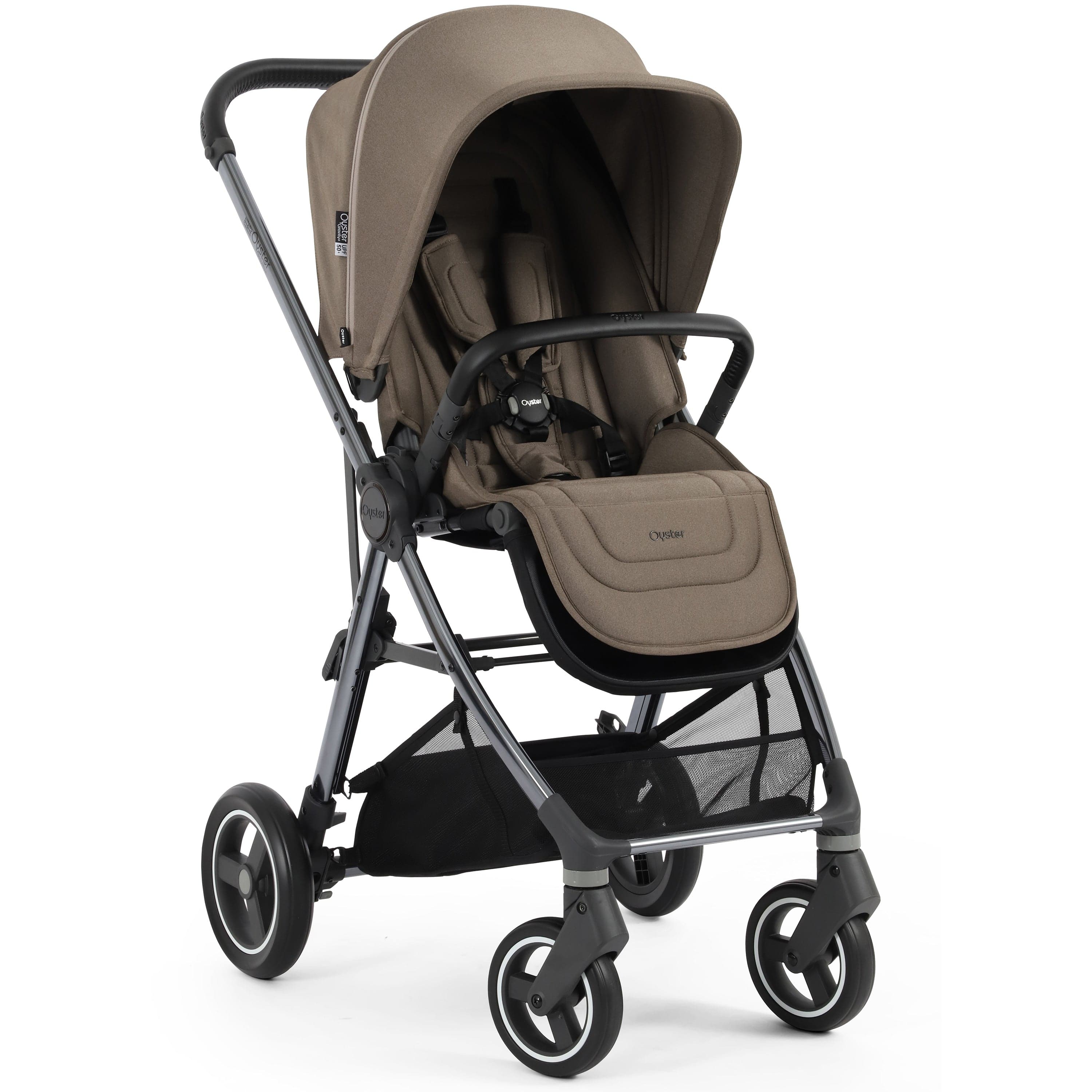 Oyster Gravity+ Stroller in Mink Baby Prams OGPSUMI 5060711569949