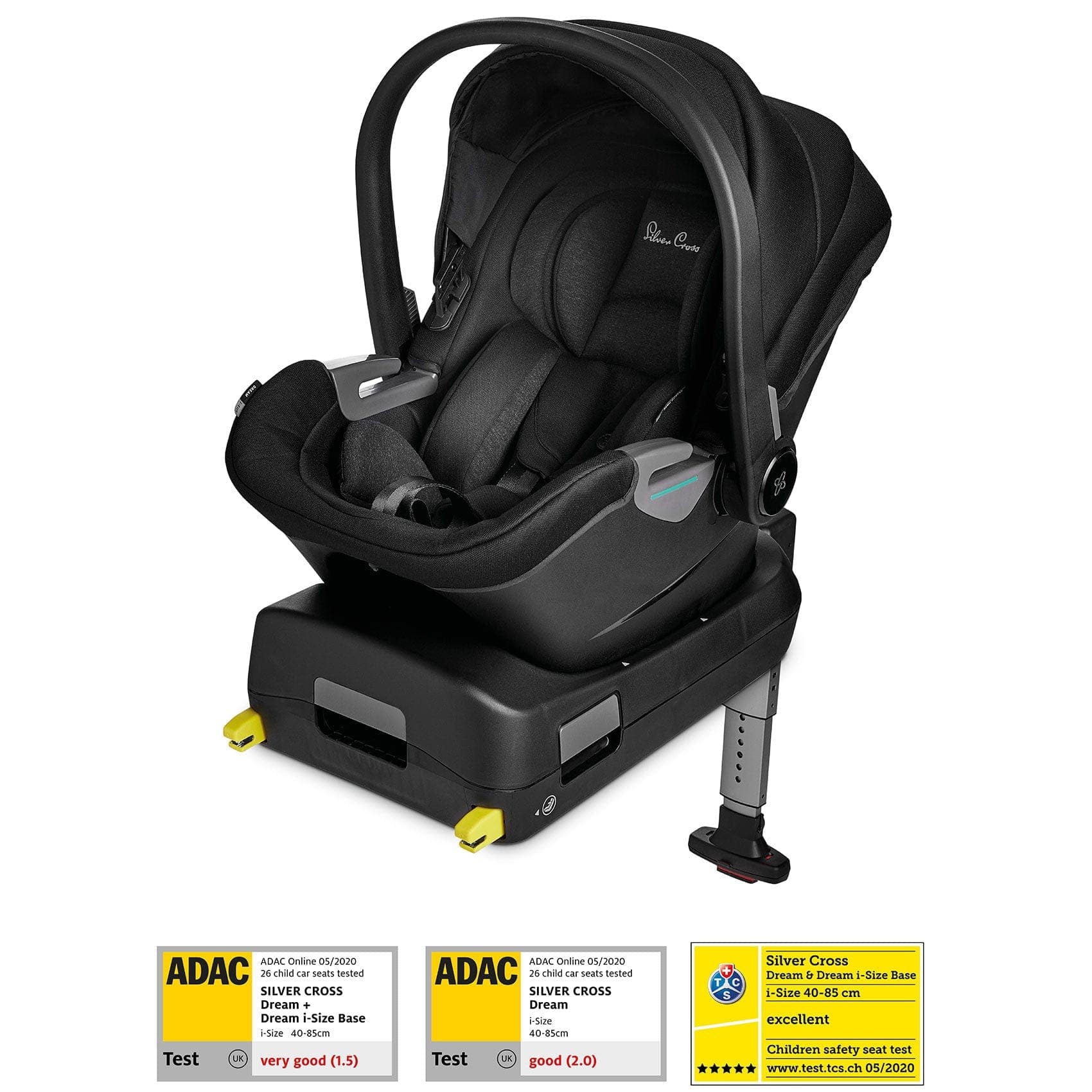 Silver Cross Dream i Size Car Seat Base Black