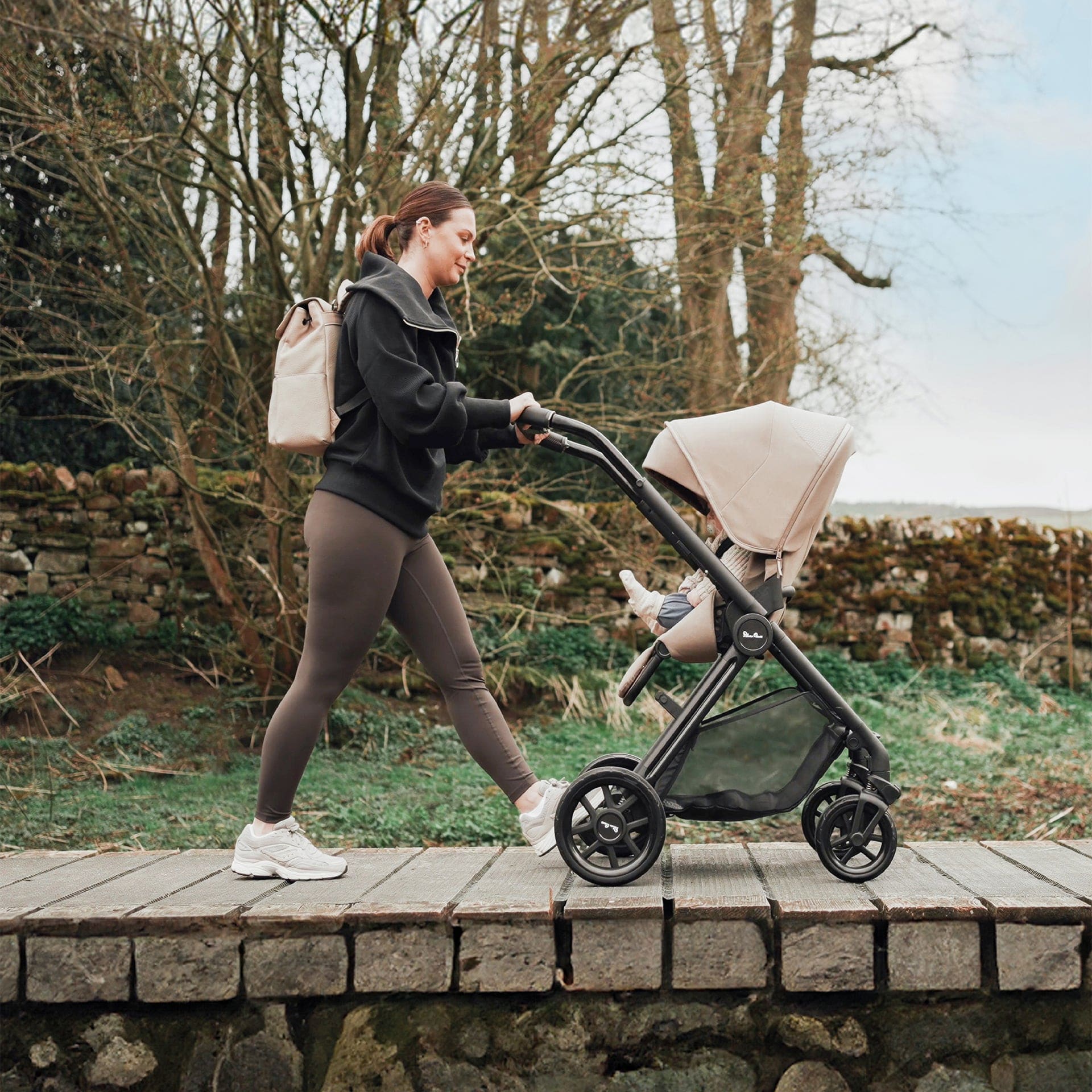 Silver Cross Reef 2 Pram - Mocha Baby Prams IRC-MO 5055836928368