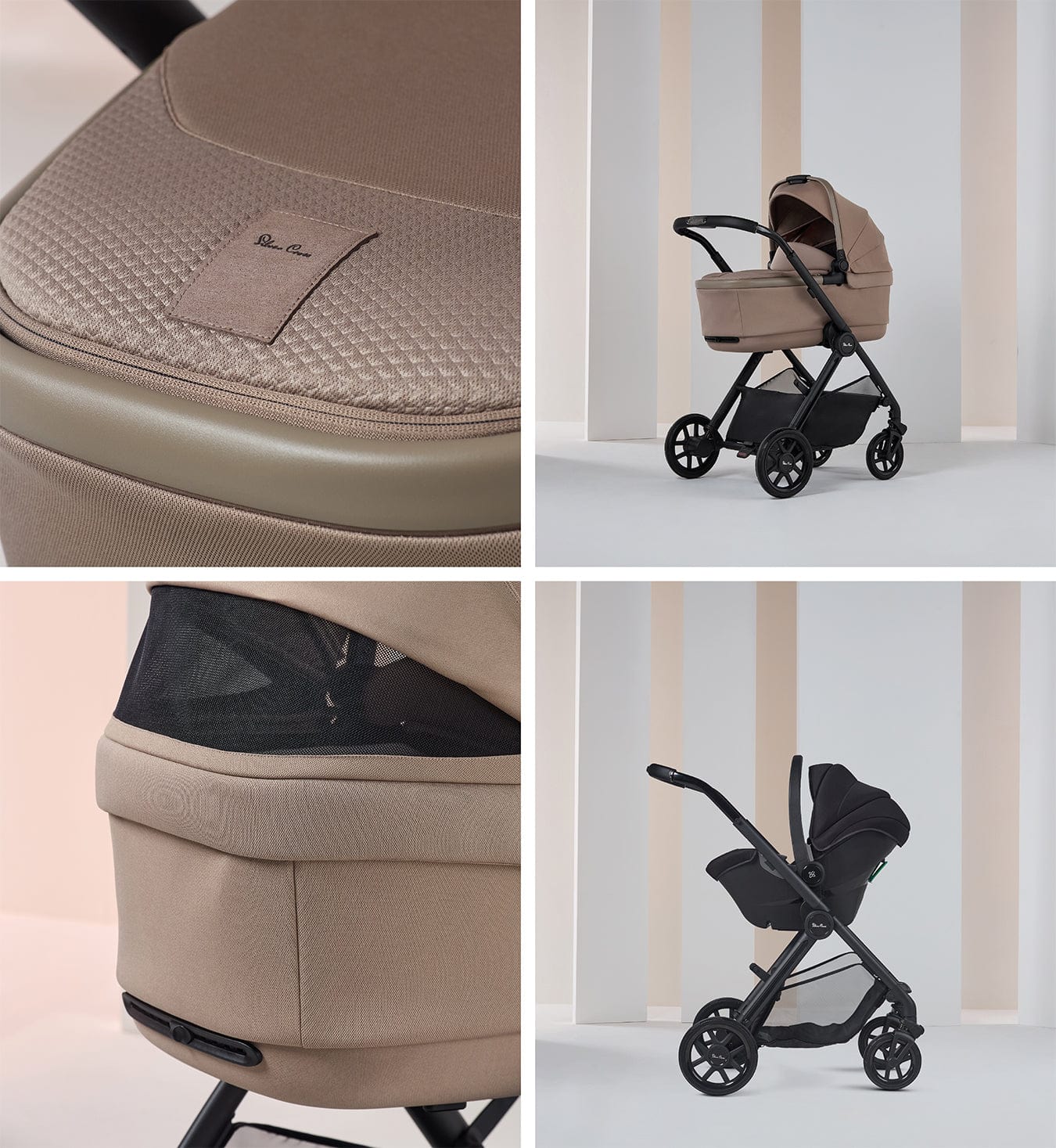 Silver Cross Reef 2 Pram - Mocha Baby Prams IRC-MO 5055836928368