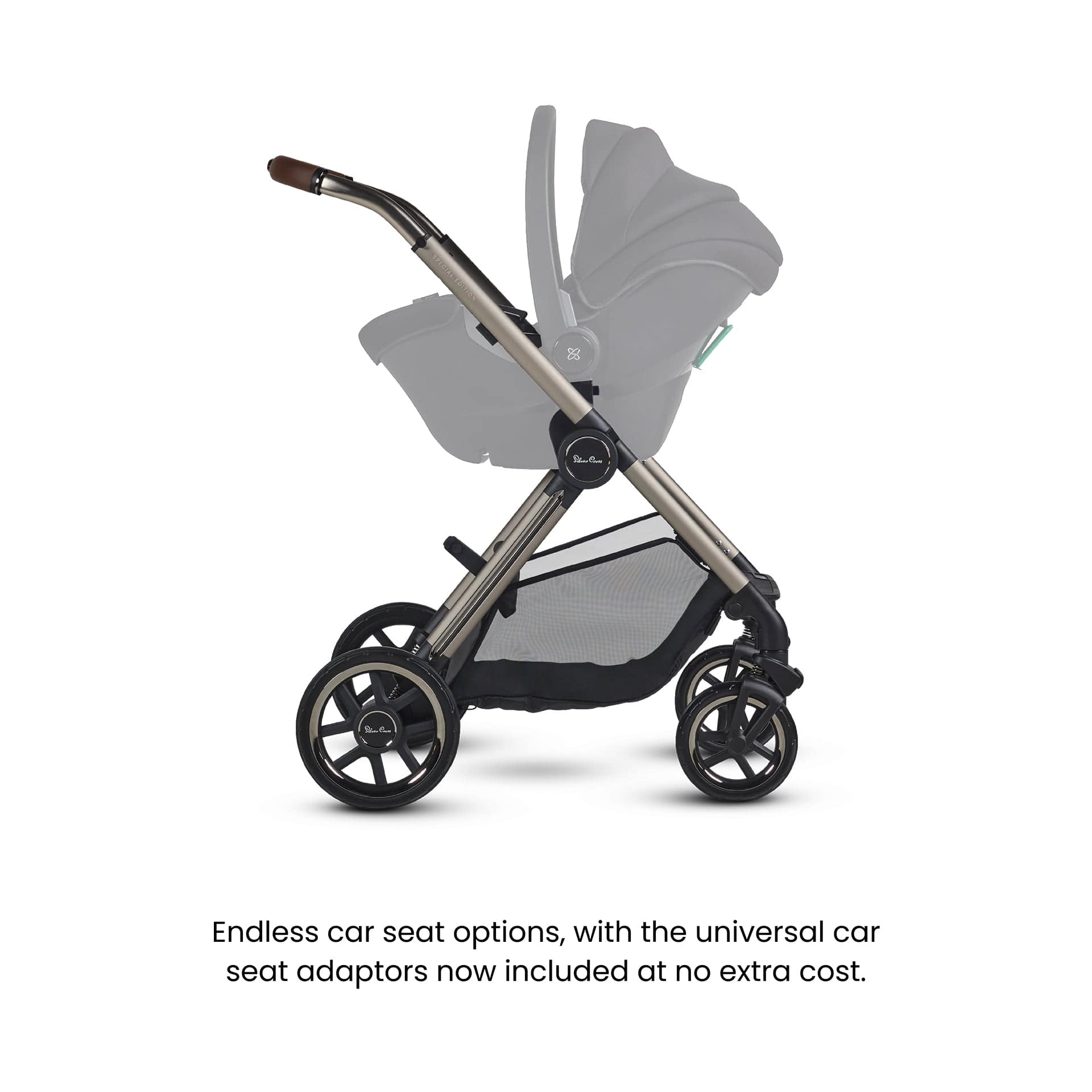 Silver Cross Reef 2 Special Edition Pram - Frappe Baby Prams ISE-FP 5055836928412