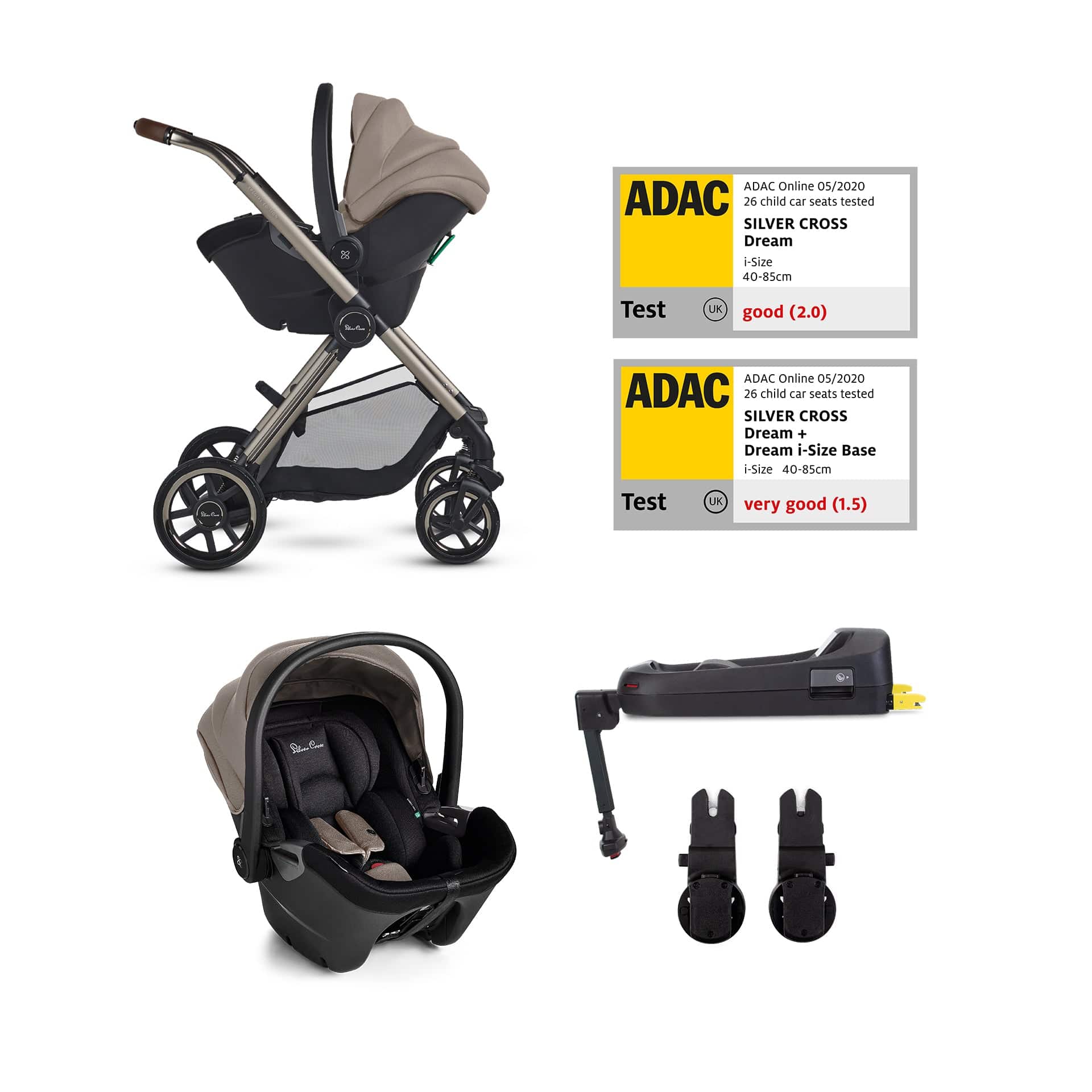 Silver Cross Reef 2 Special Edition Ultimate Bundle - Frappe Baby Prams ISED-FP 5055836928412