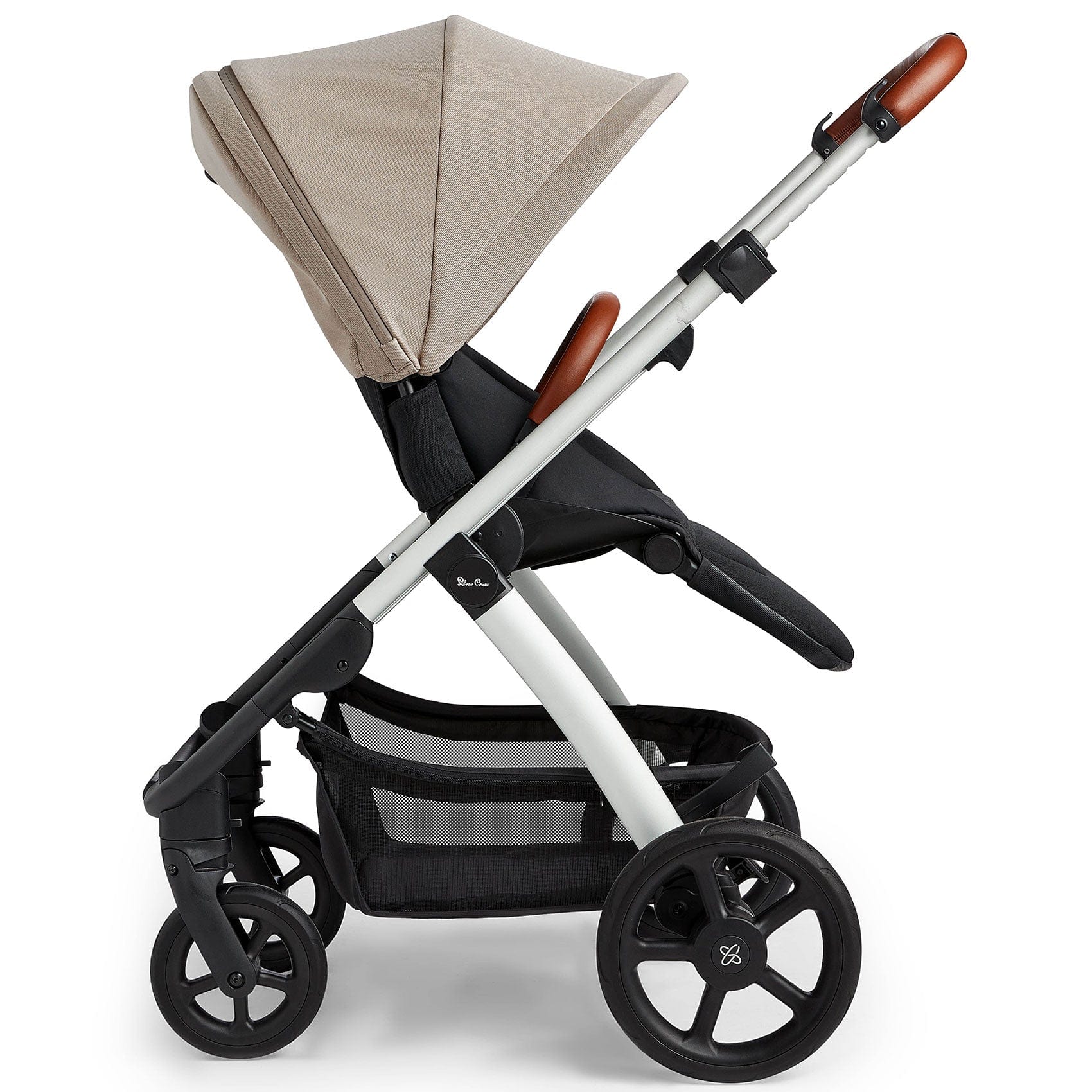 Silver Cross Tide 3 in 1 Pram in Stone