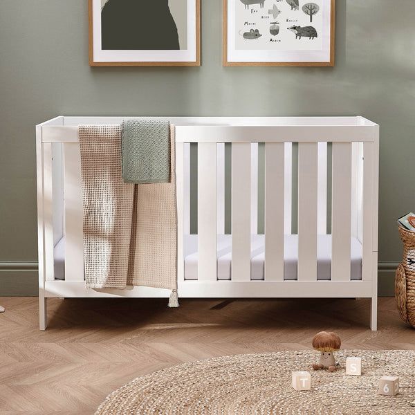 Silver Cross Bromley Cot Bed in White