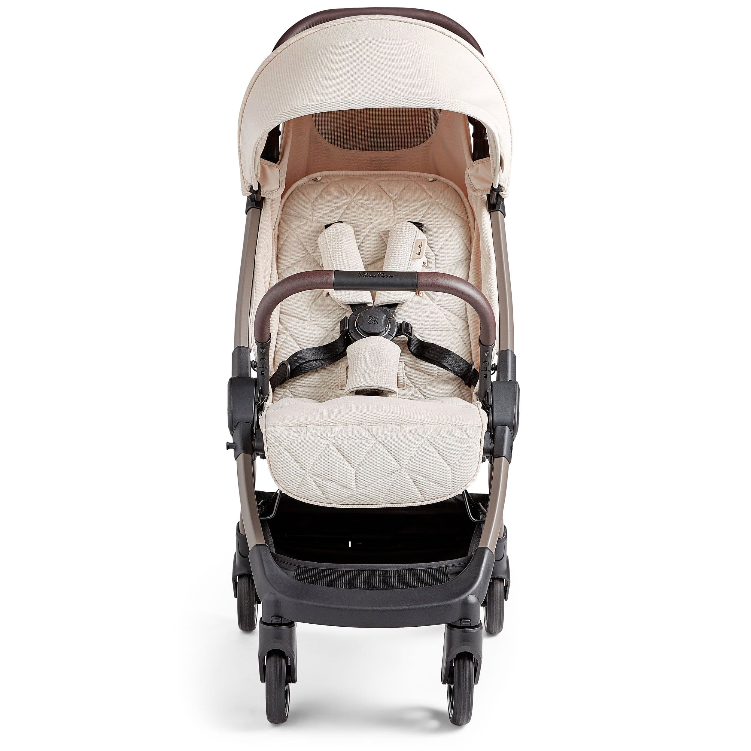 Silver Cross Clic Compact Stroller in Almond Pushchairs & Buggies SX2308.AM 5055836927439