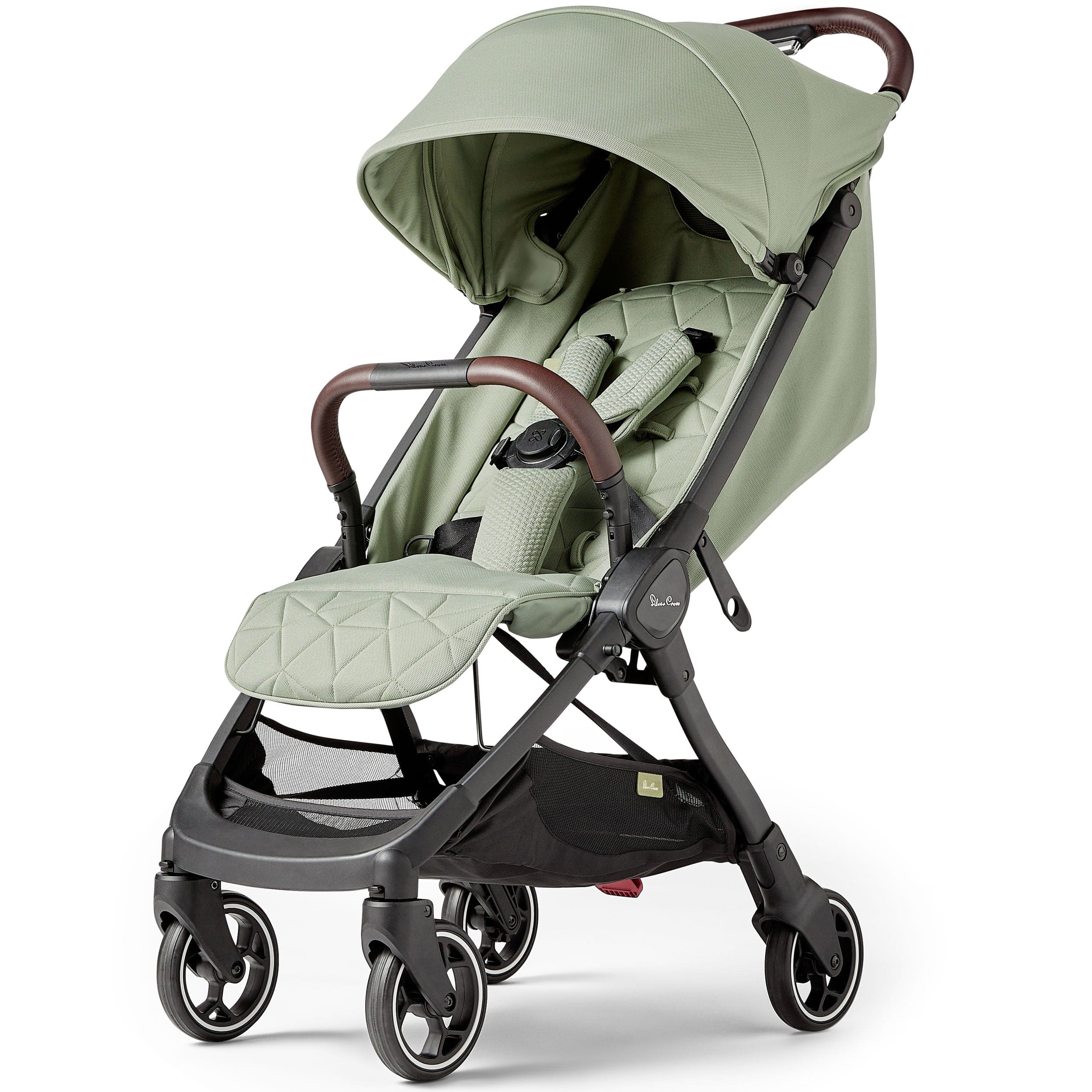 Silver Cross Clic Compact Stroller in Sage Pushchairs & Buggies SX2308.SE 5055836927477