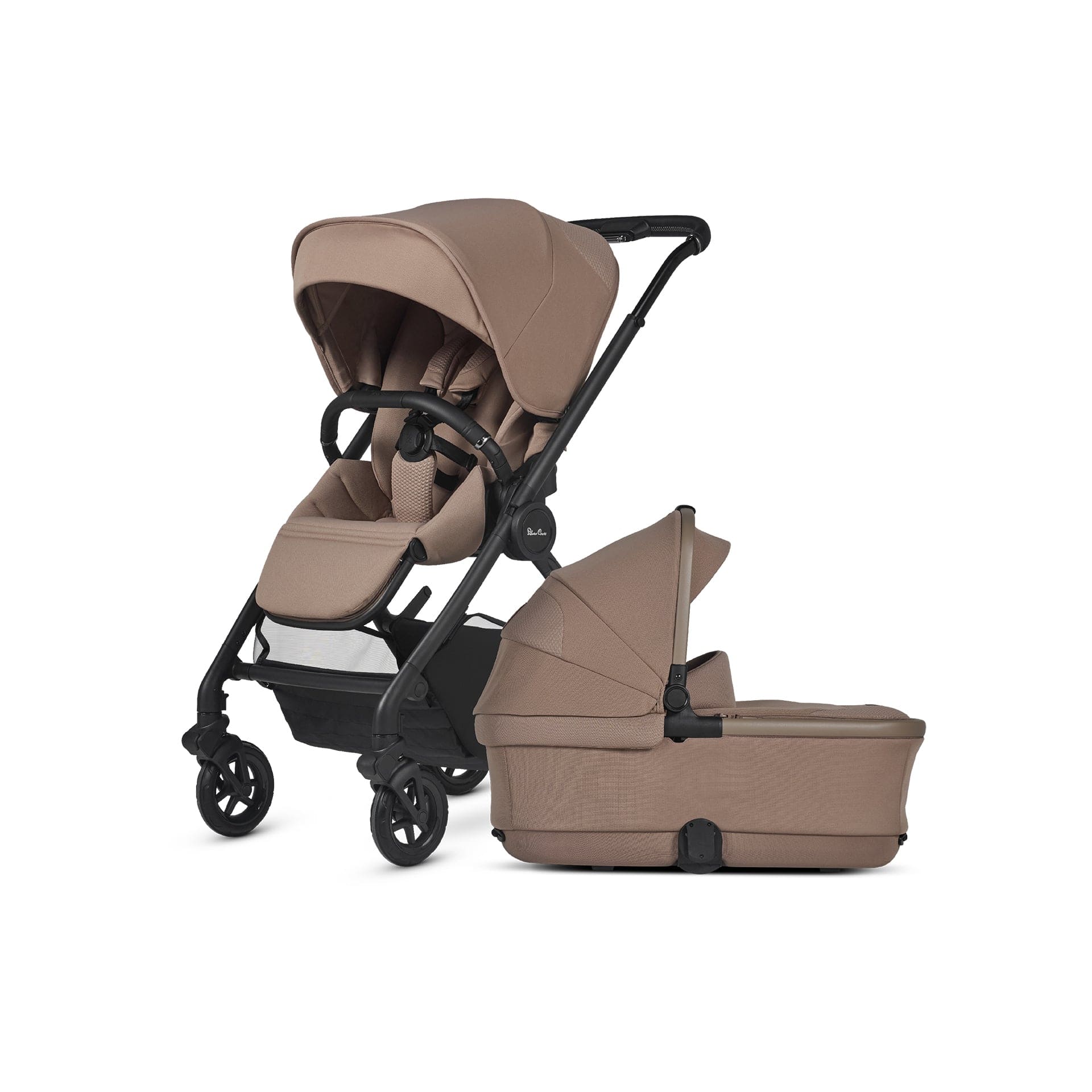 Silver Cross Dune 2 Pram in Mocha Pushchairs & Buggies IDC-MO 5055836928344