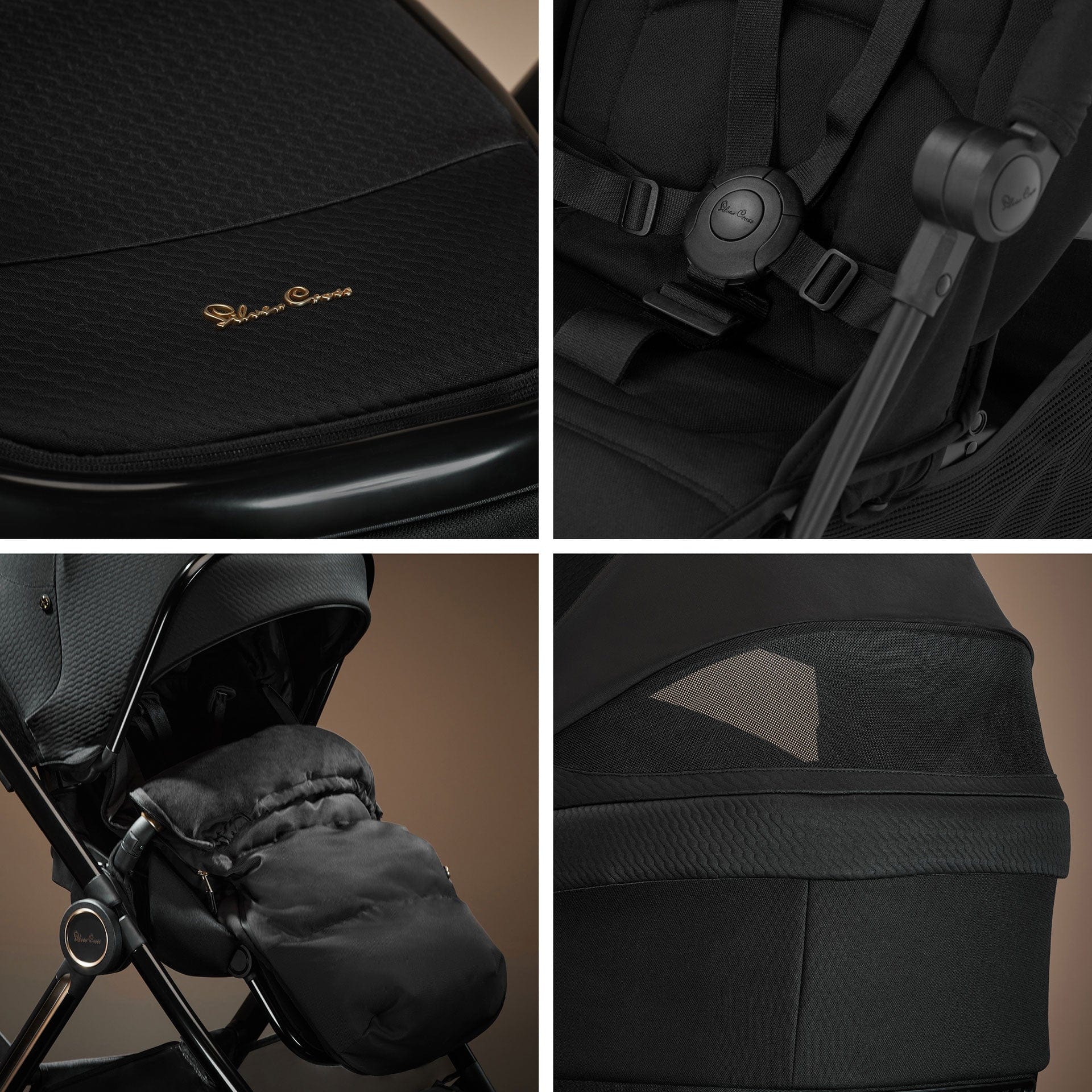 Silver Cross Reef 2 Special Edition Cybex Travel System in Espresso Travel Systems