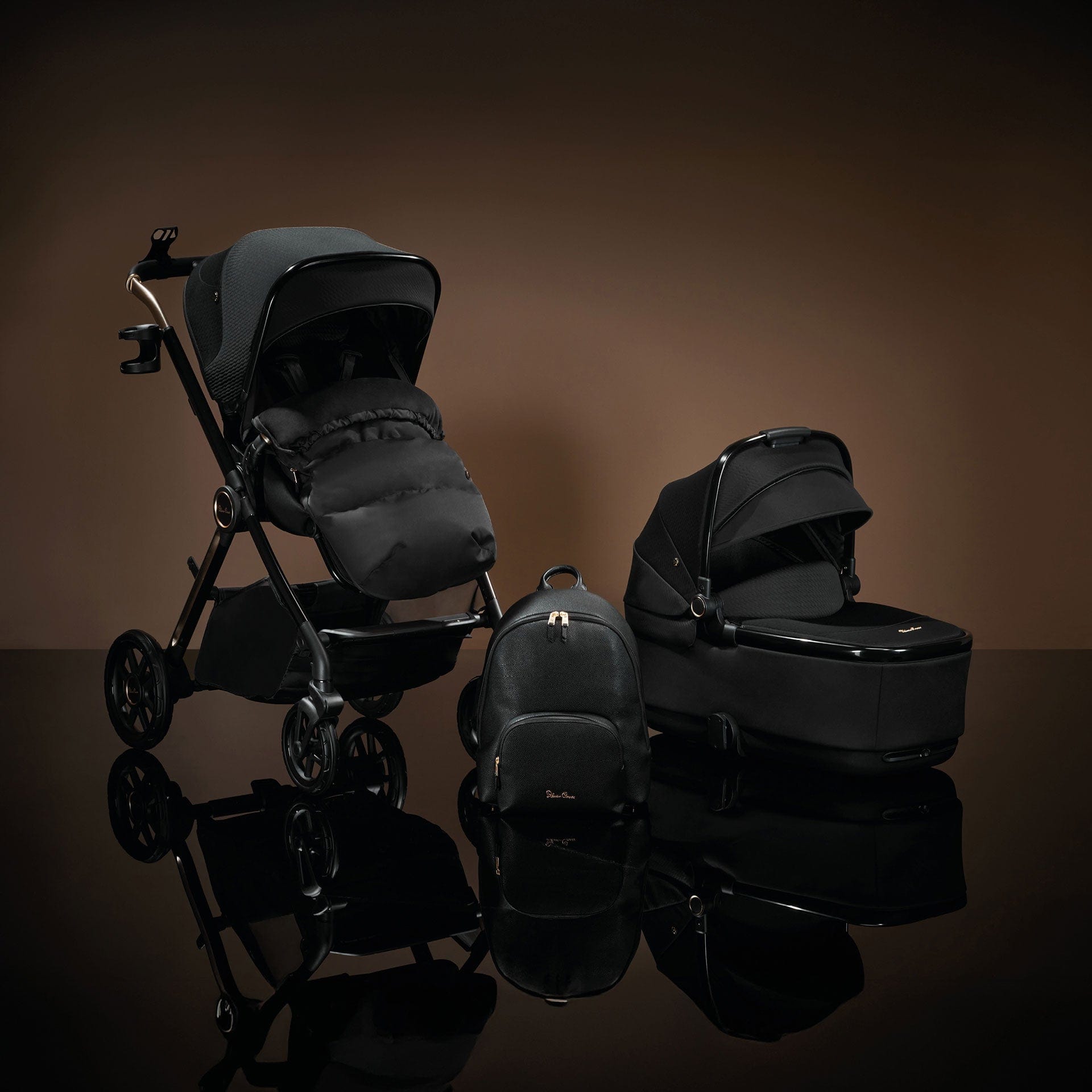 Silver Cross Reef 2 Special Edition Cybex Travel System in Espresso Travel Systems