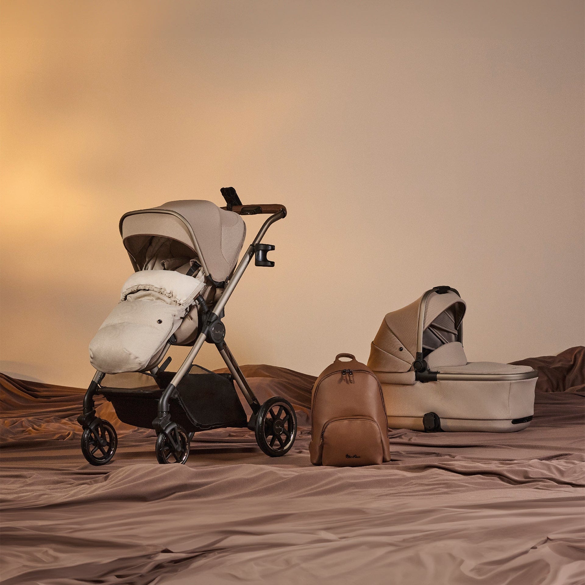 Silver Cross Reef 2 Special Edition Cybex Travel System in Frappe Travel Systems