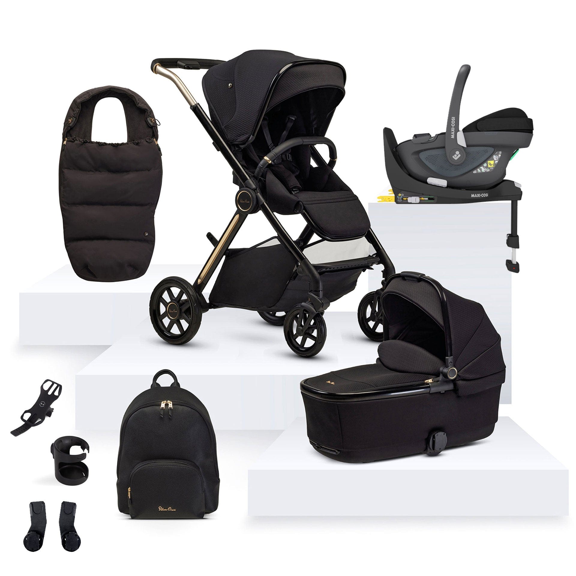 Silver Cross Reef 2 Special Edition Maxi-Cosi Travel System in Espresso Travel Systems 18229-ESP-4 5055836931641