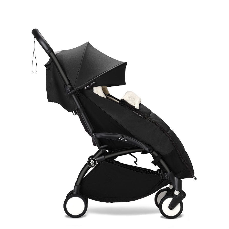 Stokke® YOYO Footmuff in Black Footmuffs & Liners 646603 7040356466030