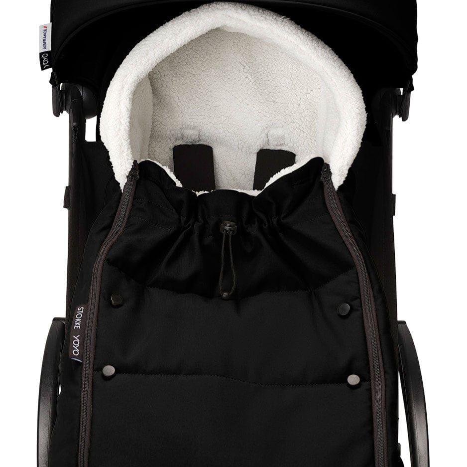 Stokke® YOYO Footmuff in Black Footmuffs & Liners 646603 7040356466030