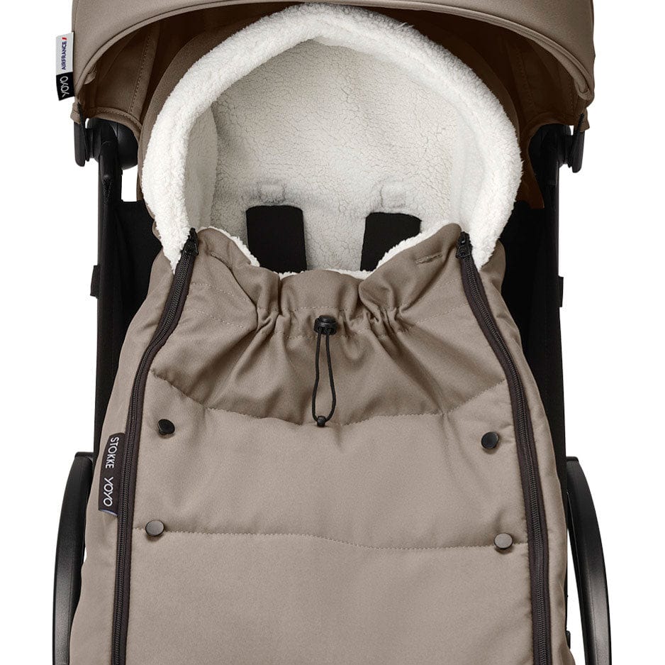 Stokke® YOYO Footmuff in Taupe Footmuffs & Liners 646604 7040356466047