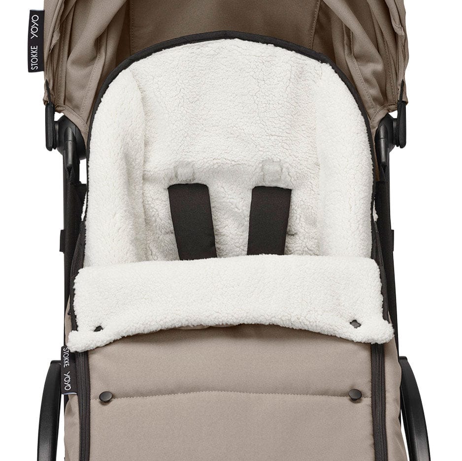 Stokke® YOYO Footmuff in Taupe Footmuffs & Liners 646604 7040356466047