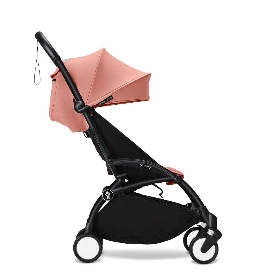 Stokke® YOYO³ 6M+ Stroller Black Frame - Ginger Pushchairs & Buggies 16490-6MO-GIN 7040356474066