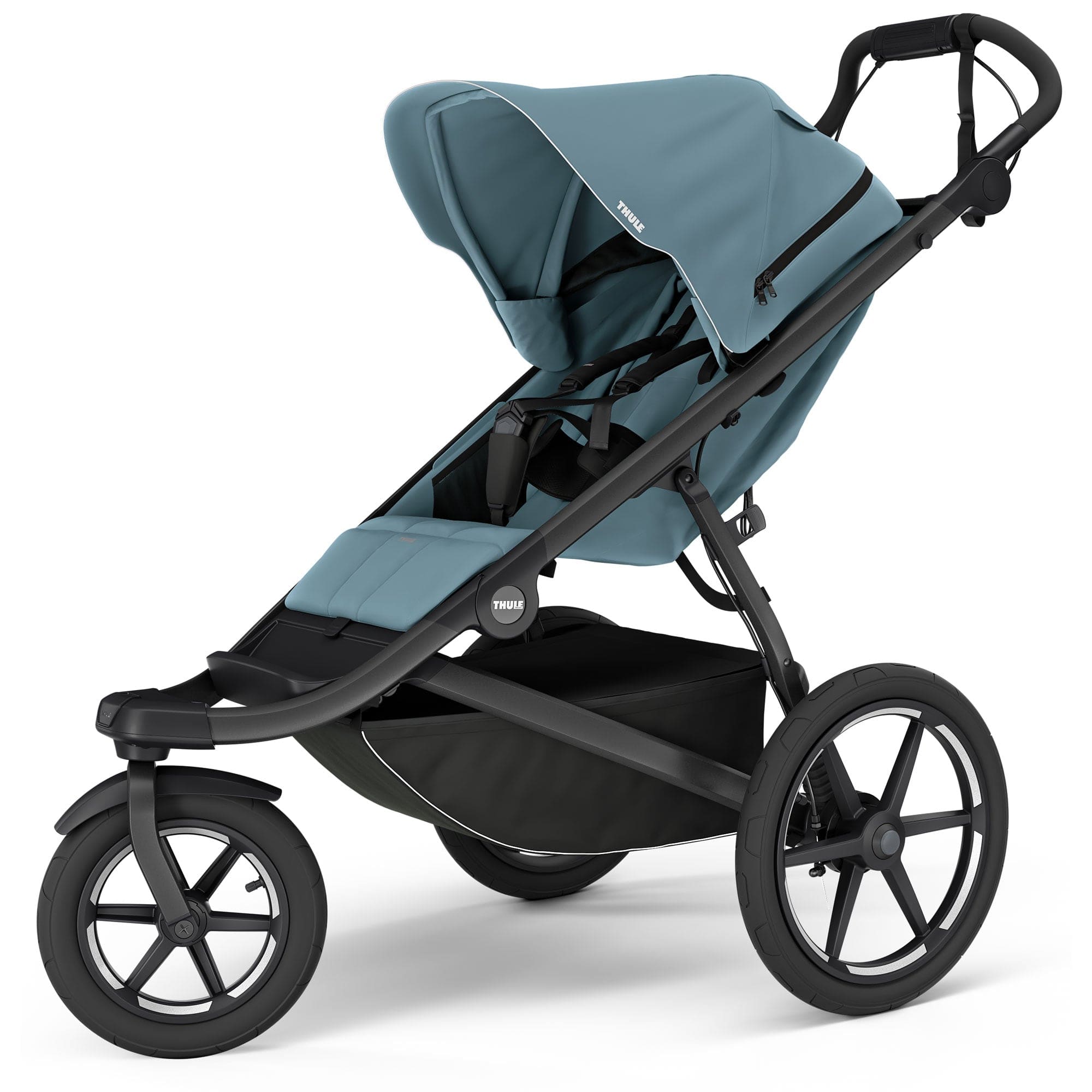 Thule Urban Glide 3 Maxi-Cosi Bundle in Mid-Blue 3 Wheelers