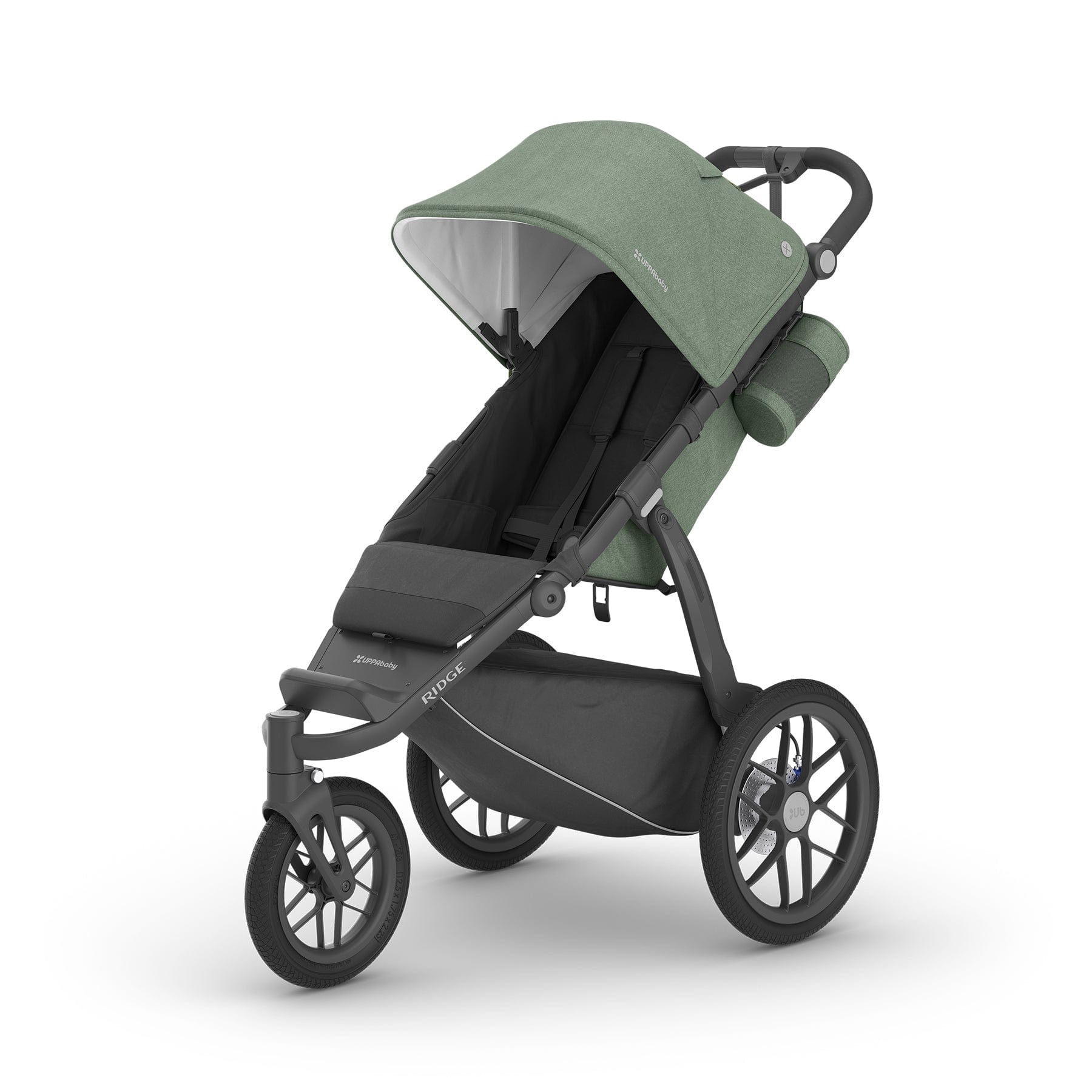 UPPAbaby Ridge Cabriofix i-Size Travel System in Gwen 3 Wheeler Travel Systems 17560-RID-CAB-GWE 810129596786