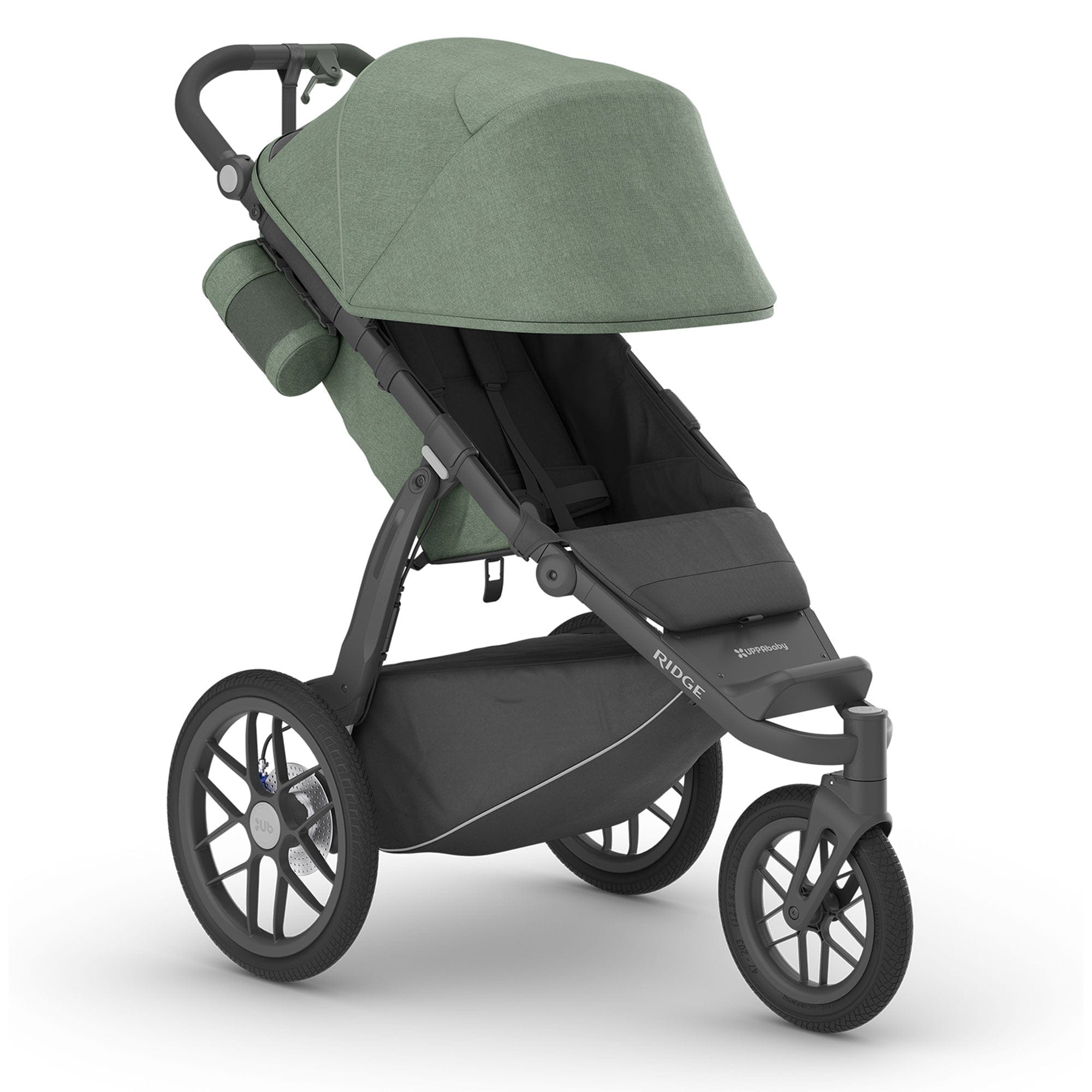 UPPAbaby Ridge Cabriofix i-Size Travel System in Gwen 3 Wheeler Travel Systems 17560-RID-CAB-GWE 810129596786