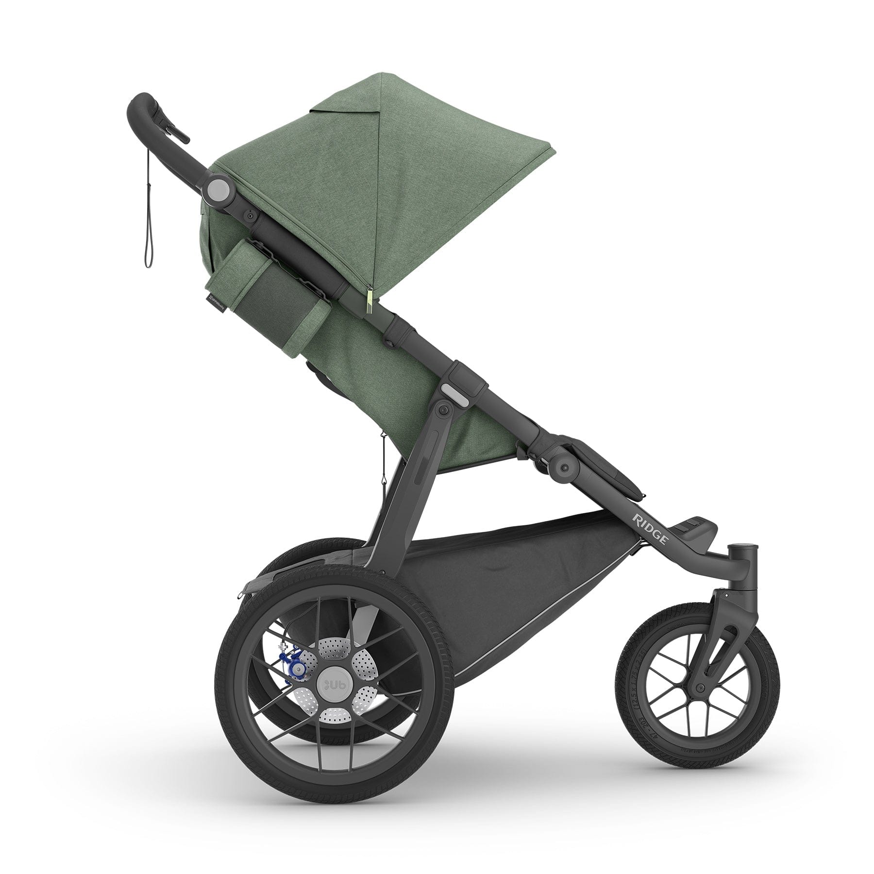 UPPAbaby Ridge Cabriofix i-Size Travel System in Gwen 3 Wheeler Travel Systems 17560-RID-CAB-GWE 810129596786