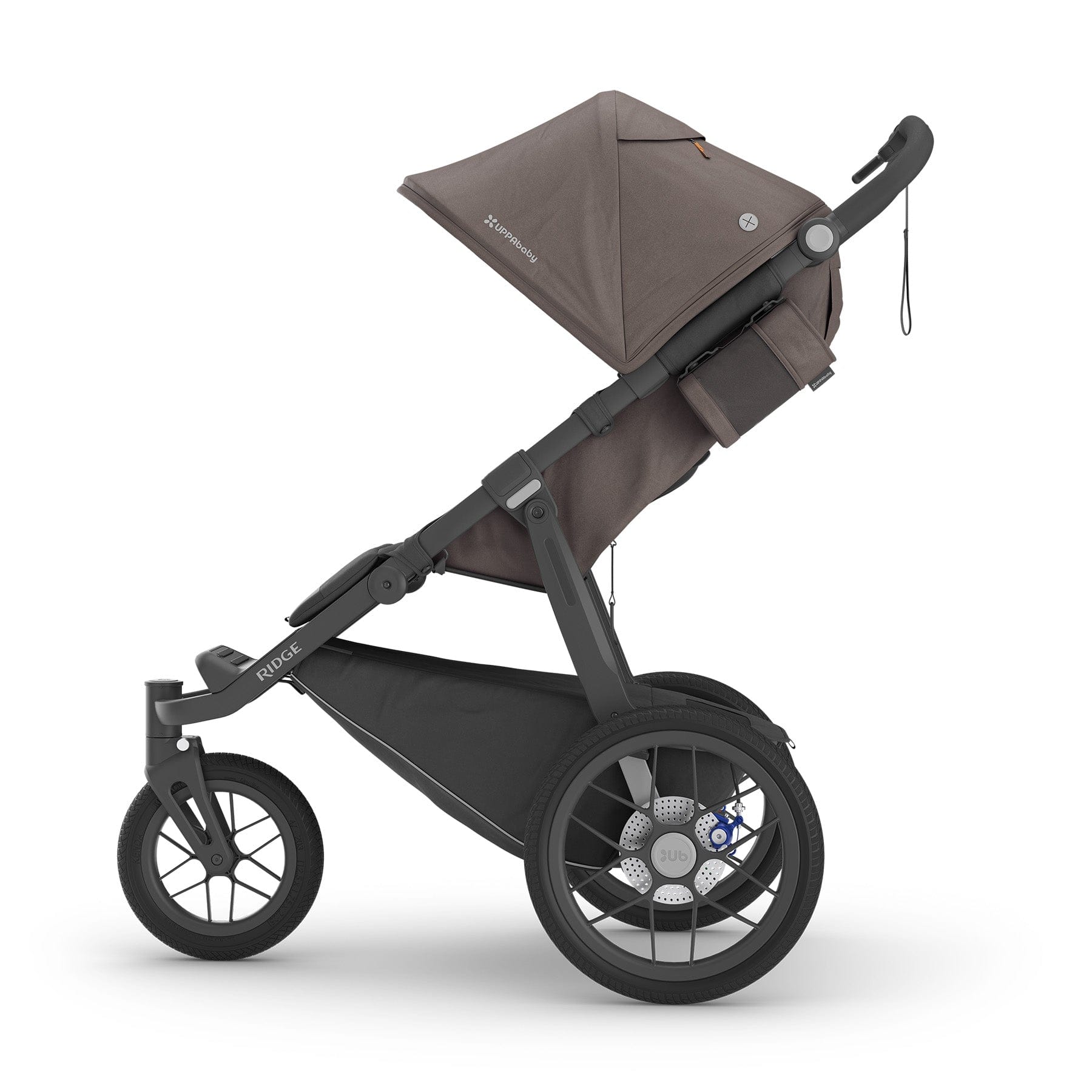 UPPAbaby Ridge Cabriofix i-Size Travel System in Theo 3 Wheeler Travel Systems 17560-RID-CAB-THE 810129596793