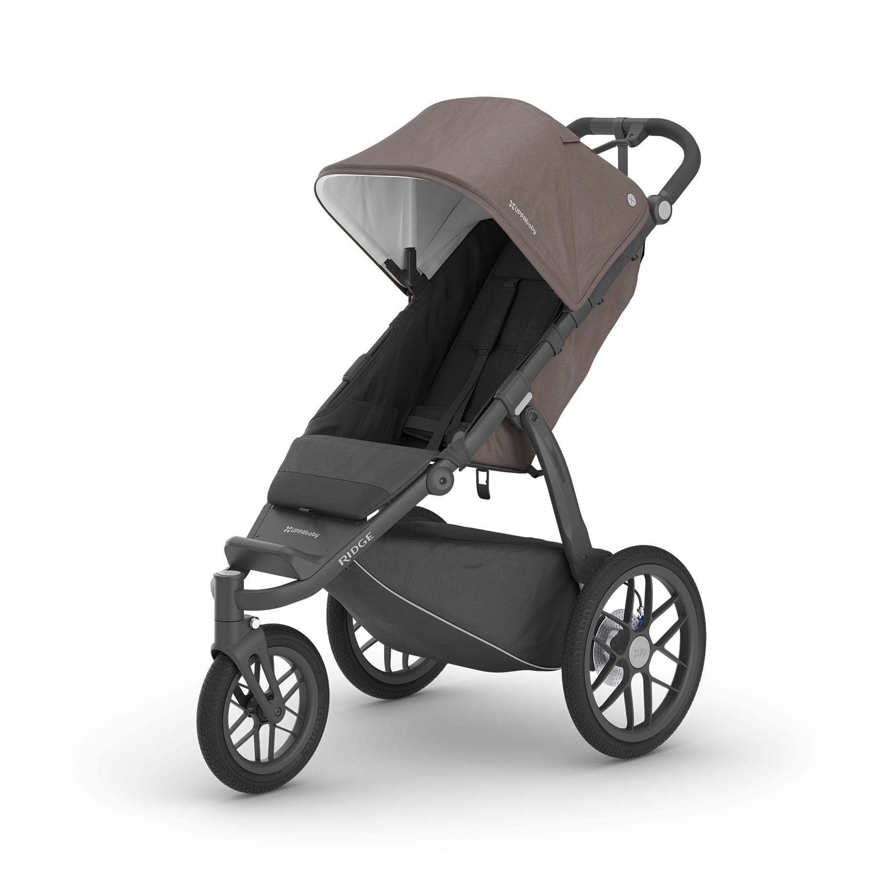 UPPAbaby Ridge Cabriofix i-Size Travel System in Theo 3 Wheeler Travel Systems 17560-RID-CAB-THE 810129596793