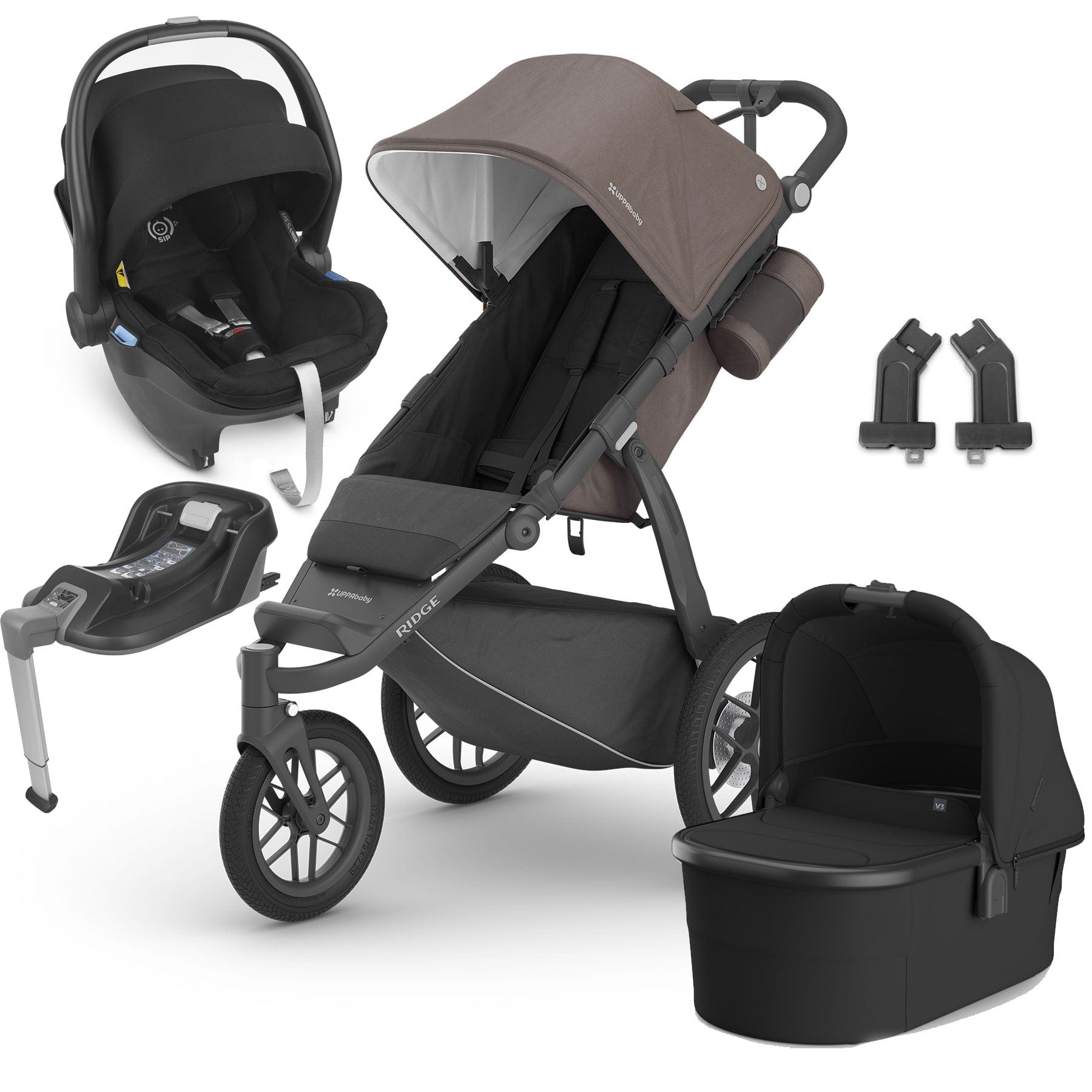 UPPAbaby Ridge Mesa Travel System - Theo 3 Wheeler Travel Systems 17564-THE-THE 810129596793