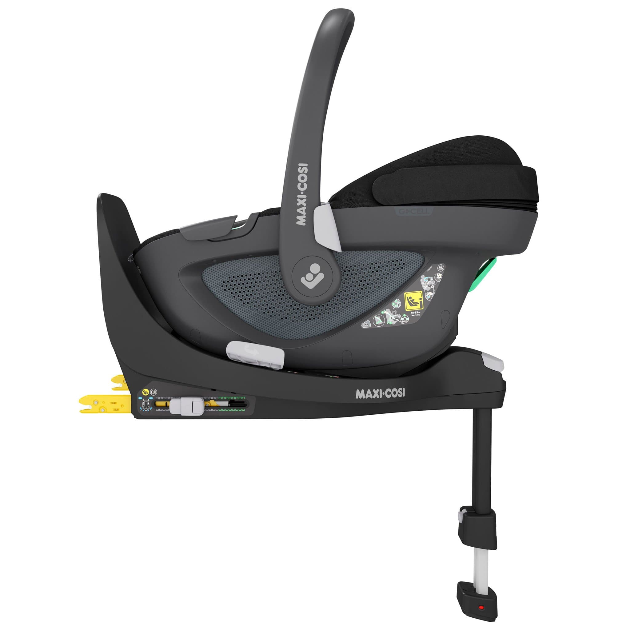 UPPAbaby Ridge Pebble 360 Travel System in Gwen 3 Wheeler Travel Systems 17565-RID-PEB-GWE 810129596786