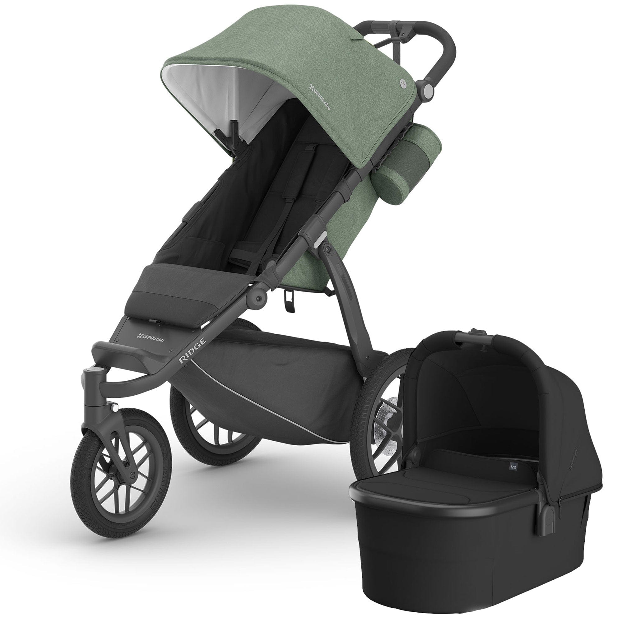 UPPAbaby Ridge & Carrycot in Gwen 3 Wheelers 17558-RID-GWE 810129596786