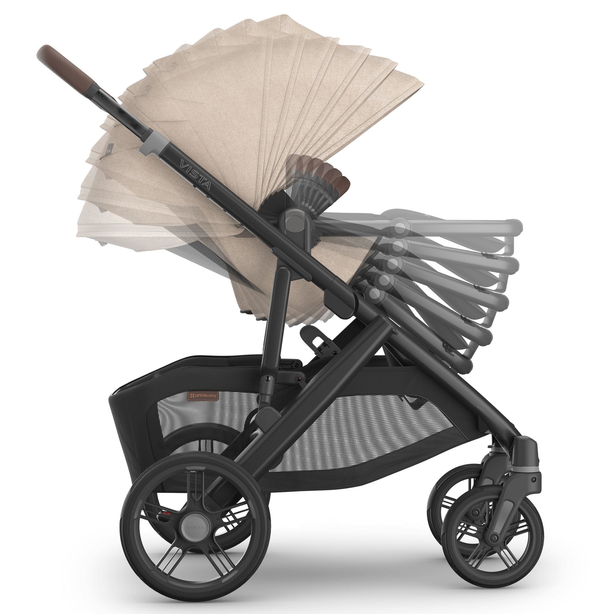 Uppababy Vista V3 Complete Bundle in Liam Baby Prams 17589-VIS-COM-LIA 0810142394093