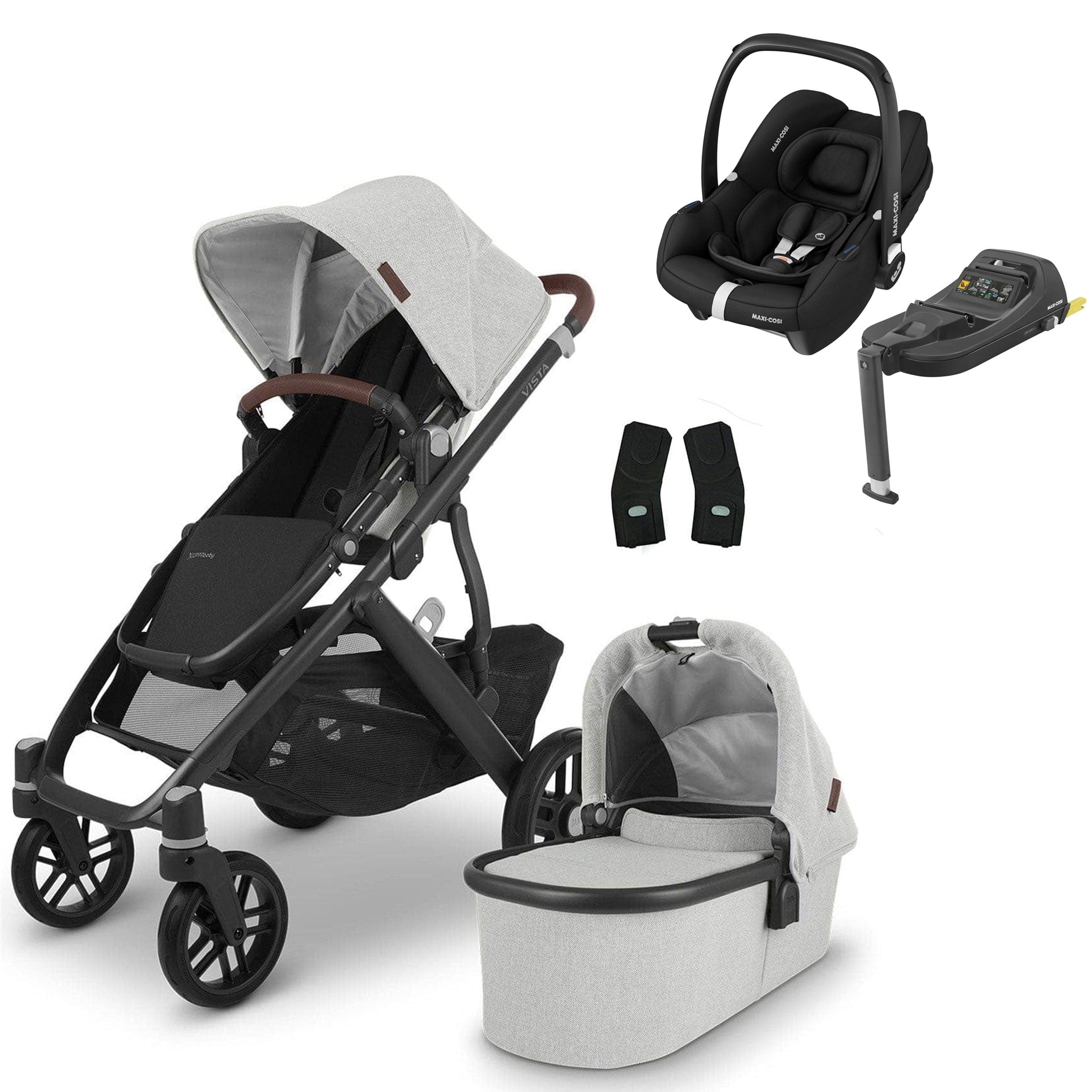 Uppababy Vista V2 Cabriofix i-Size & Base Travel System in Anthony Travel Systems 16797-ANT 0810030096504