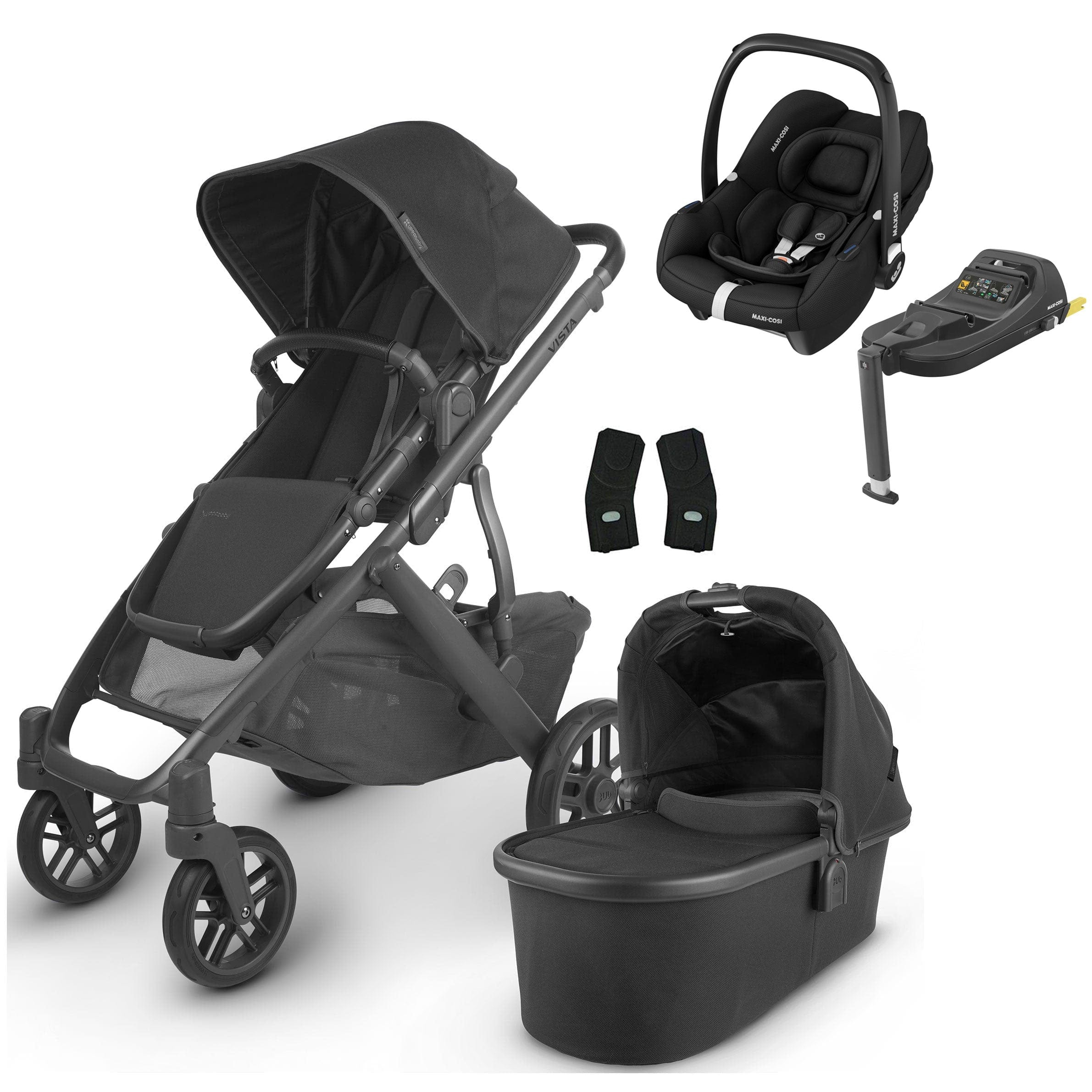 Uppababy Vista V2 Cabriofix i-Size & Base Travel System in Jake Travel Systems 16797-JKE 0850001436809