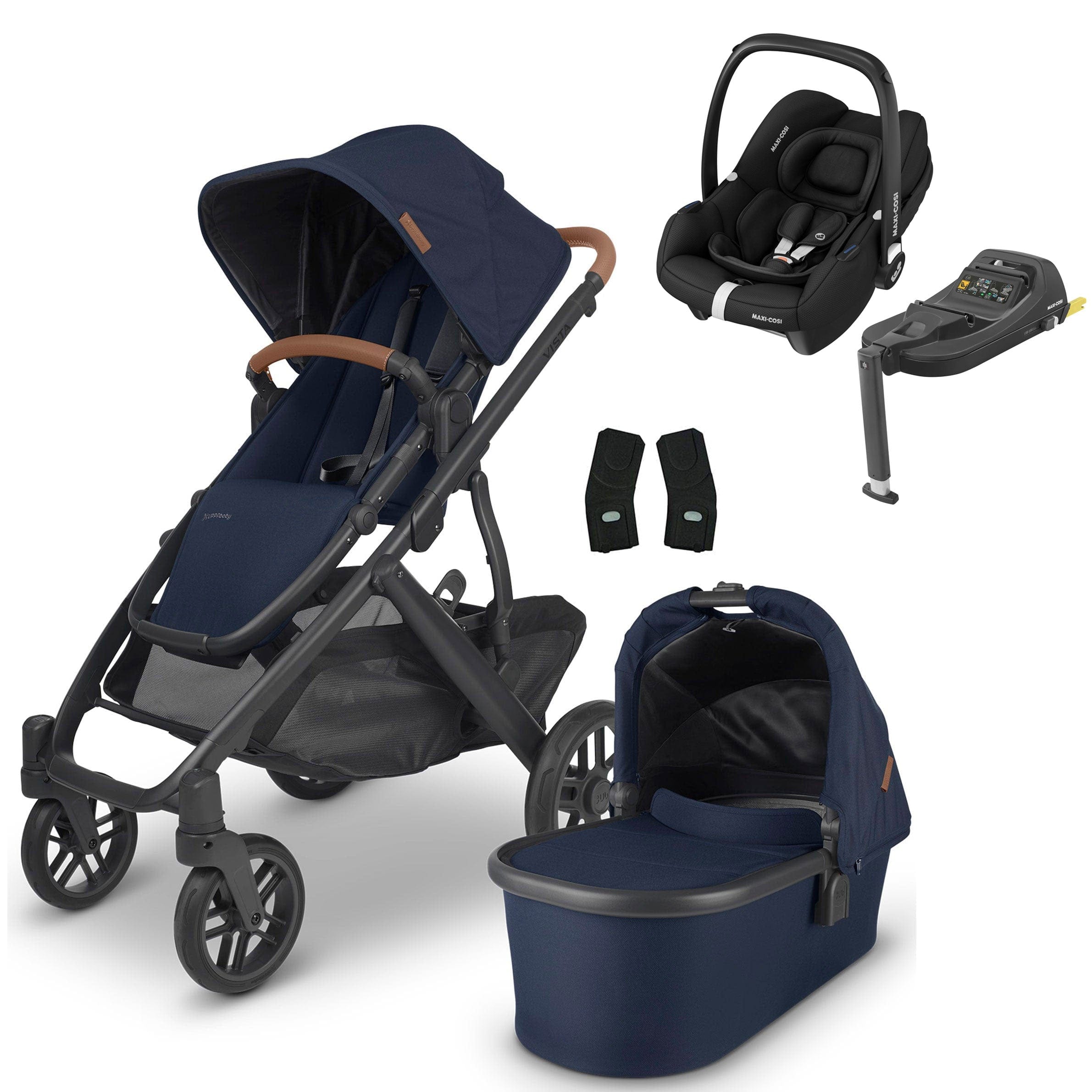 Uppababy Vista V2 Cabriofix i-Size & Base Travel System in Noa Travel Systems 16797-NOA 0810030094692