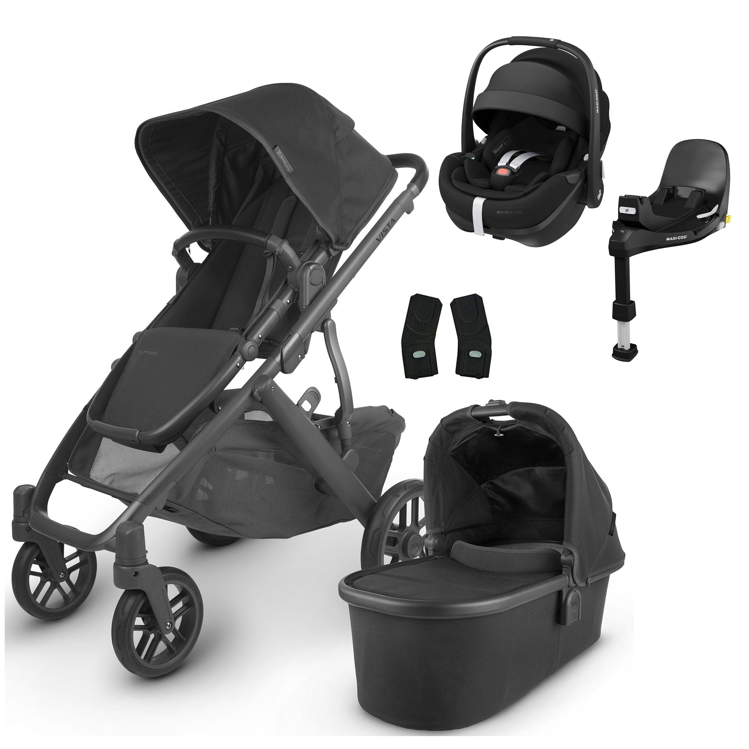 UPPAbaby Vista V2 Pebble 360 PRO V2 & Base Travel System Bundle Jake Travel Systems 14119-JAKE 0850001436809