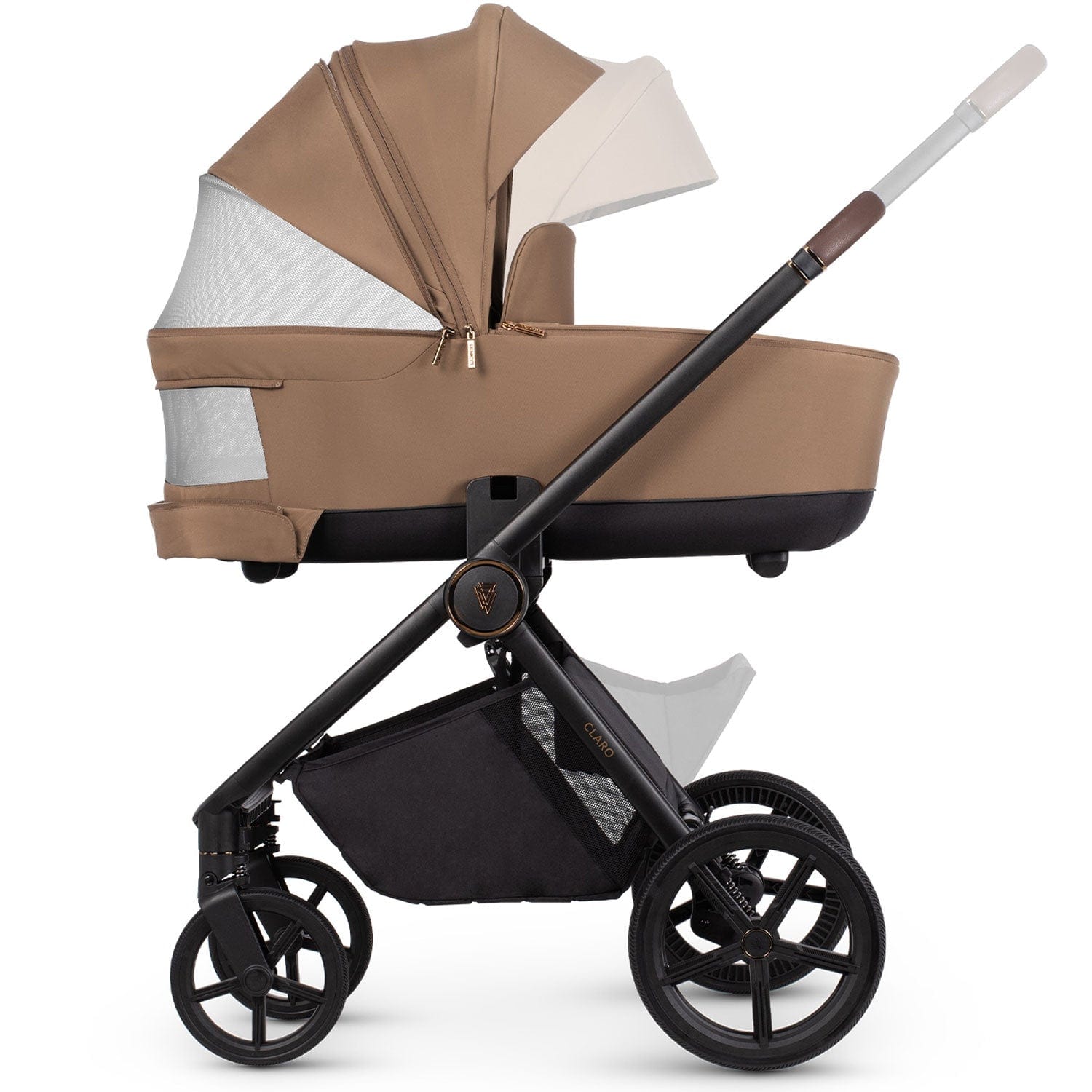 Venicci Claro 2 in 1 Pram in Caramel Baby Prams 2000910216 5905261333476