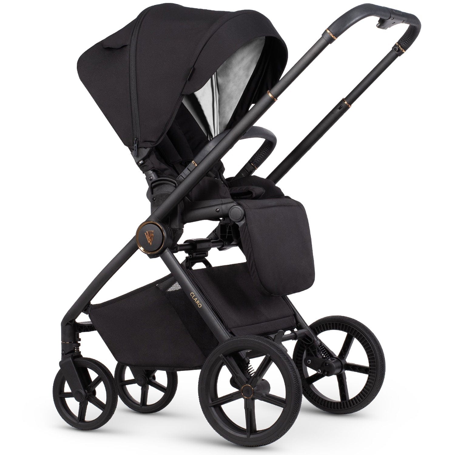 Venicci Claro 2 in 1 Pram in Noir Baby Prams 2000910201 5905261333278