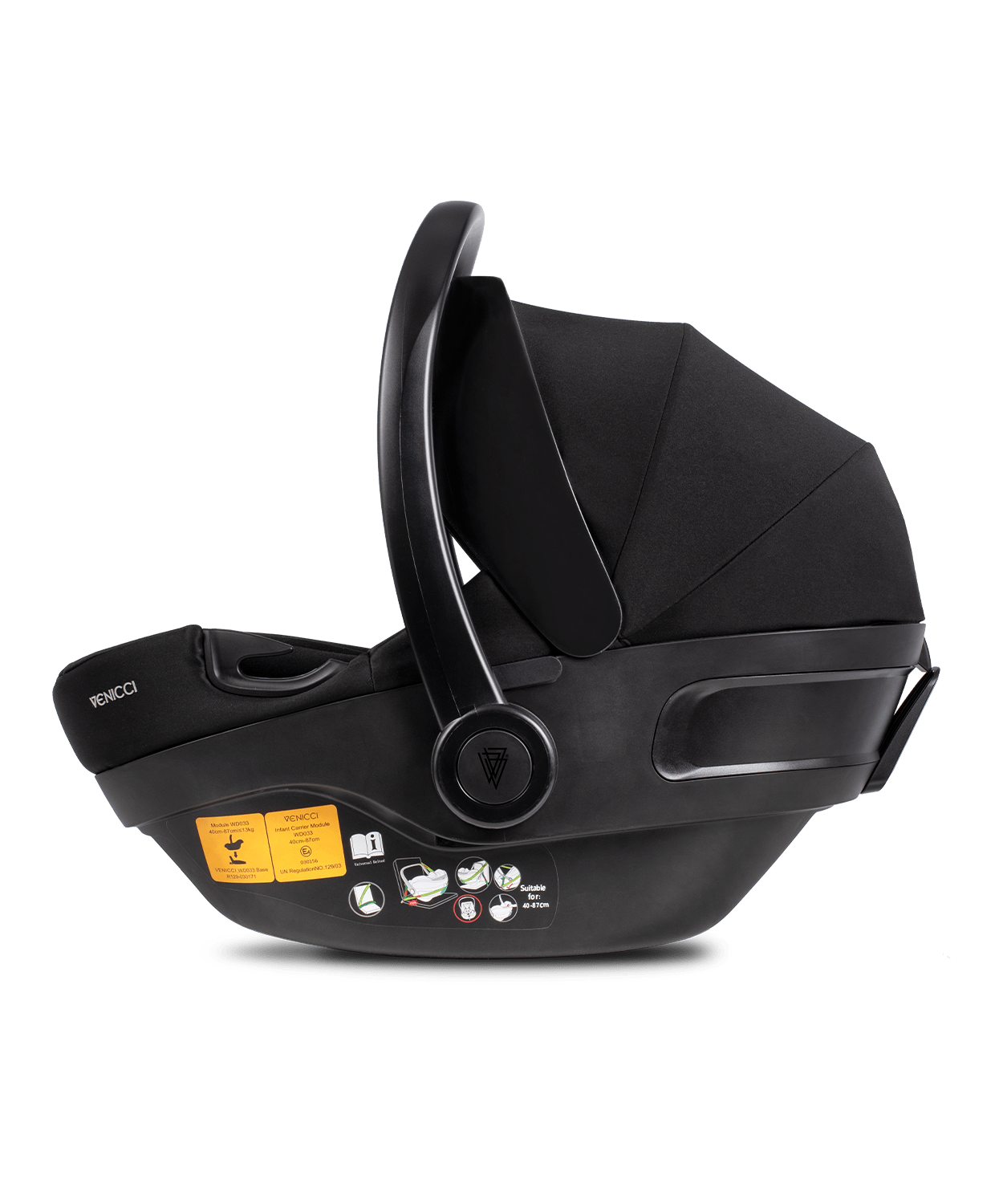 Venicci Tinum Upline SE Complete Travel System Bundle in Lava Travel Systems