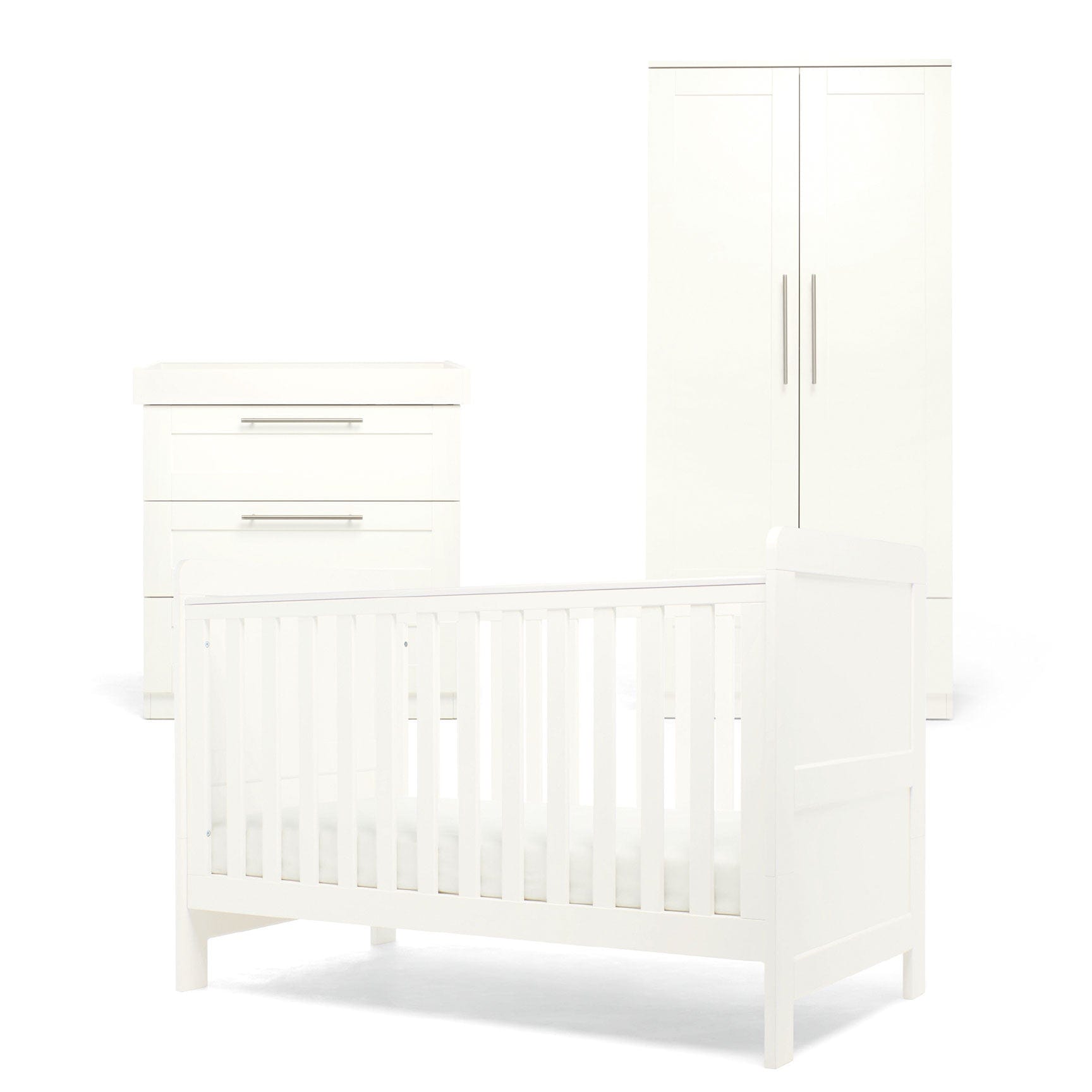 Mamas and Papas Hampden 3 Piece Room Set in White