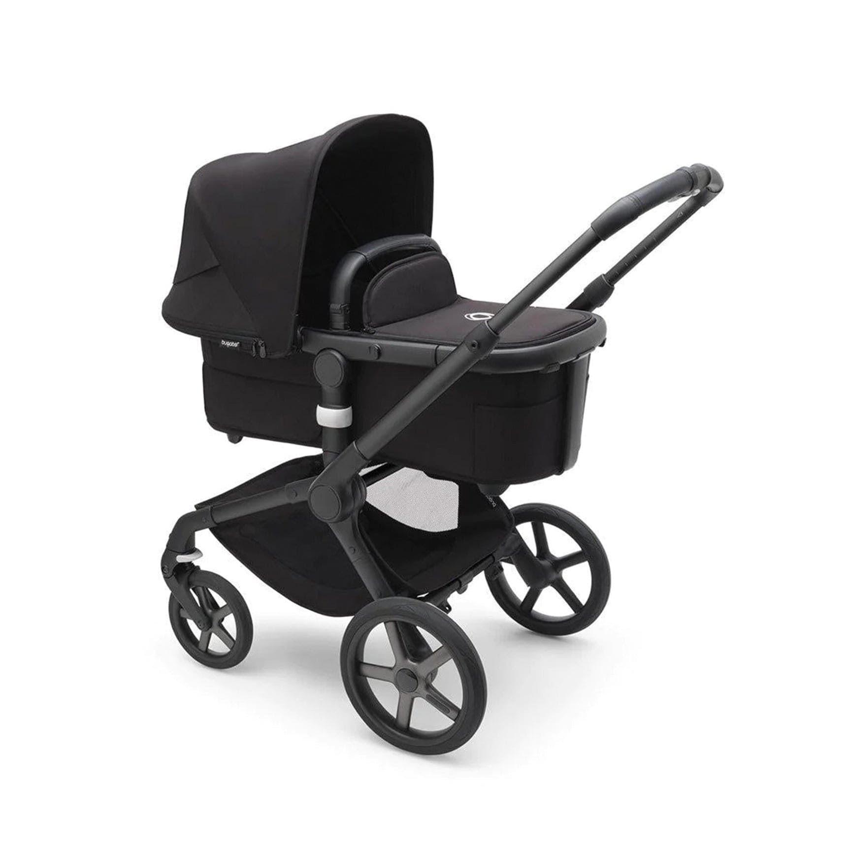 Bugaboo Fox 5 Complete Stroller in Midnight Black Pushchairs & Buggies 100051040 8717447286387