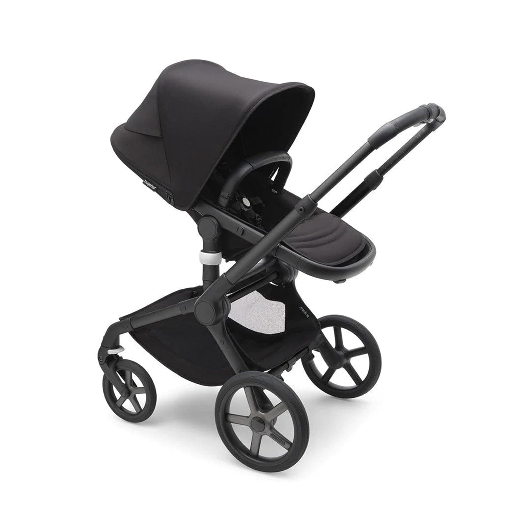 Bugaboo Fox 5 Complete Stroller in Midnight Black Pushchairs & Buggies 100051040 8717447286387