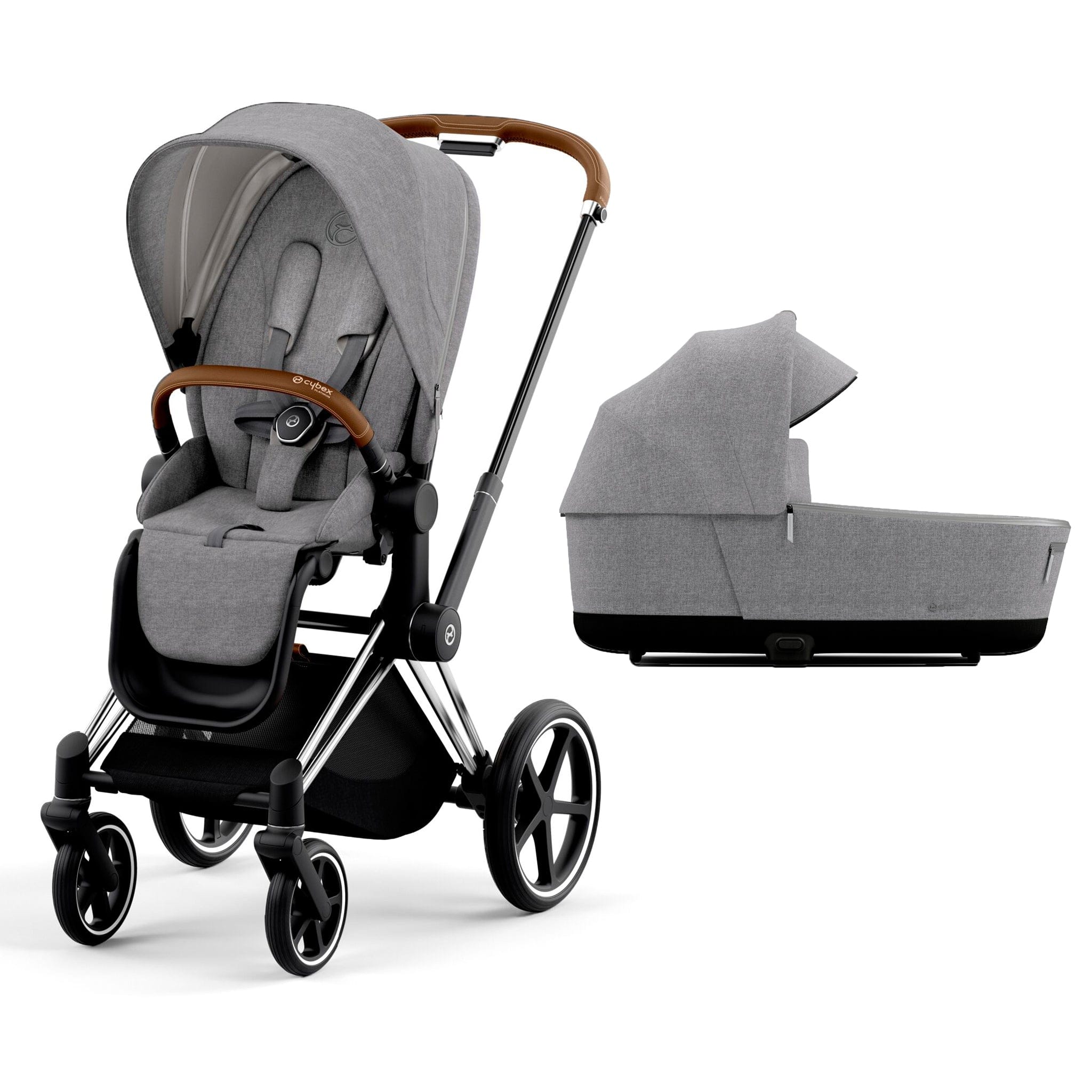 Grey prams best sale