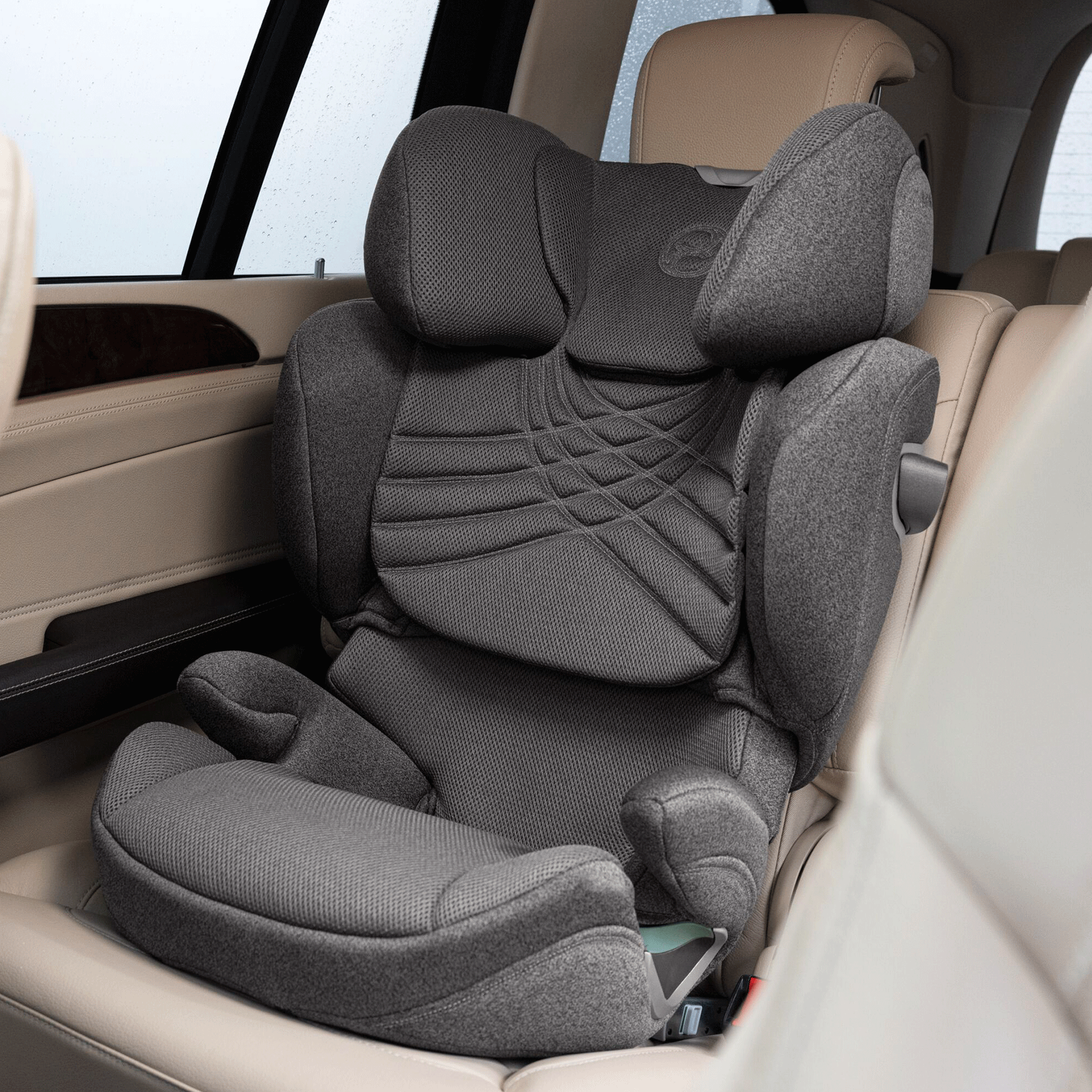 Cybex SOLUTION T i-Fix Car Seat - Sepia Black - Babyland Fife