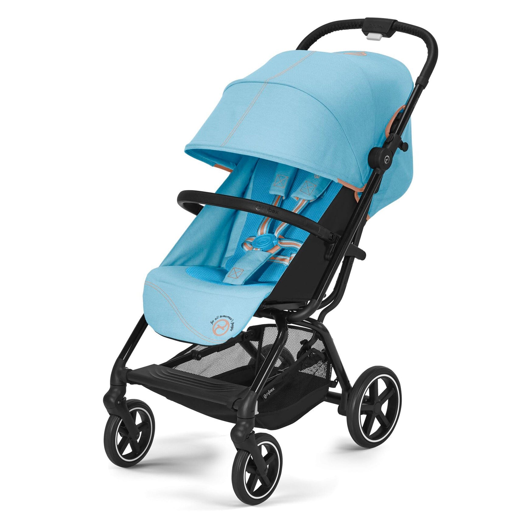 Cybex Eezy S+ 2 in Beach Blue Pushchairs & Buggies 522001203 4063846276530