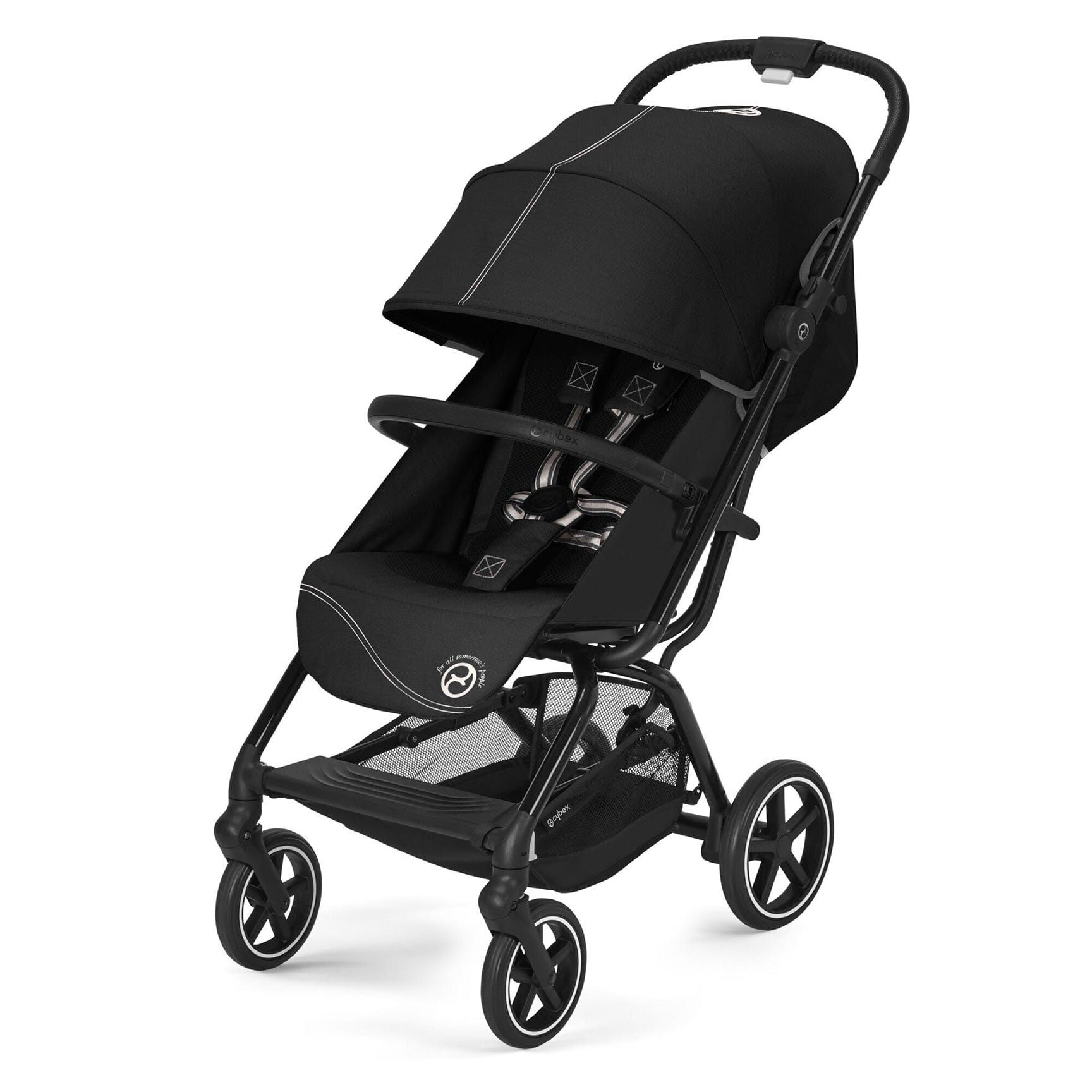 Cybex Eezy S+ 2 in Moon Black Pushchairs & Buggies 522001173 4063846276813