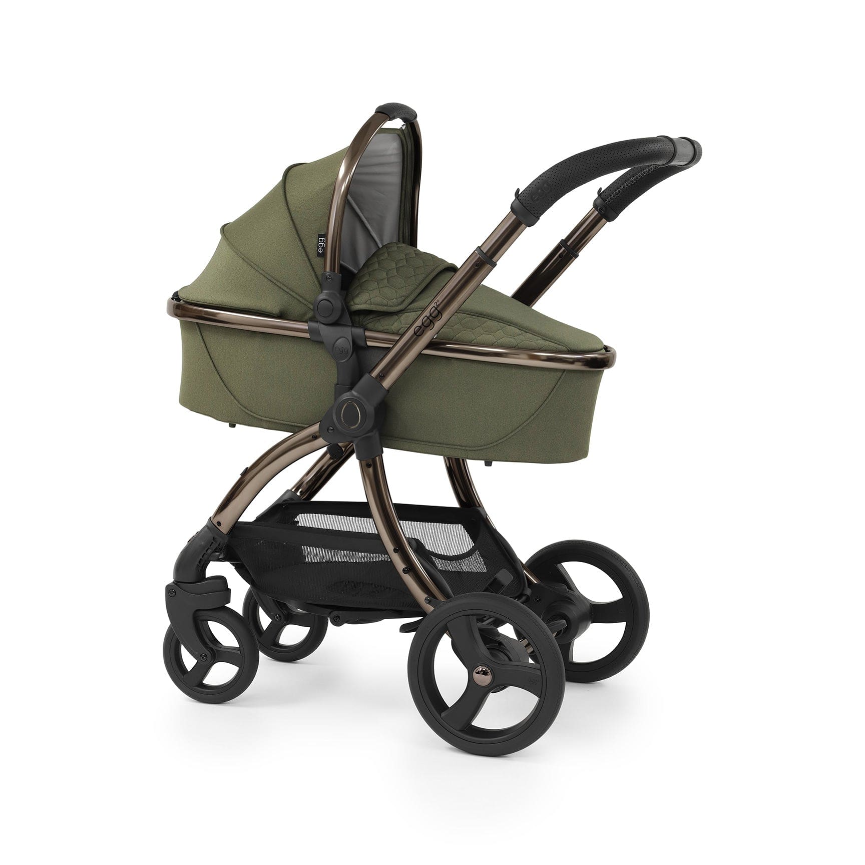 egg2 Pram Hunter Green Baby Prams 13602-HGRN 5060711564180